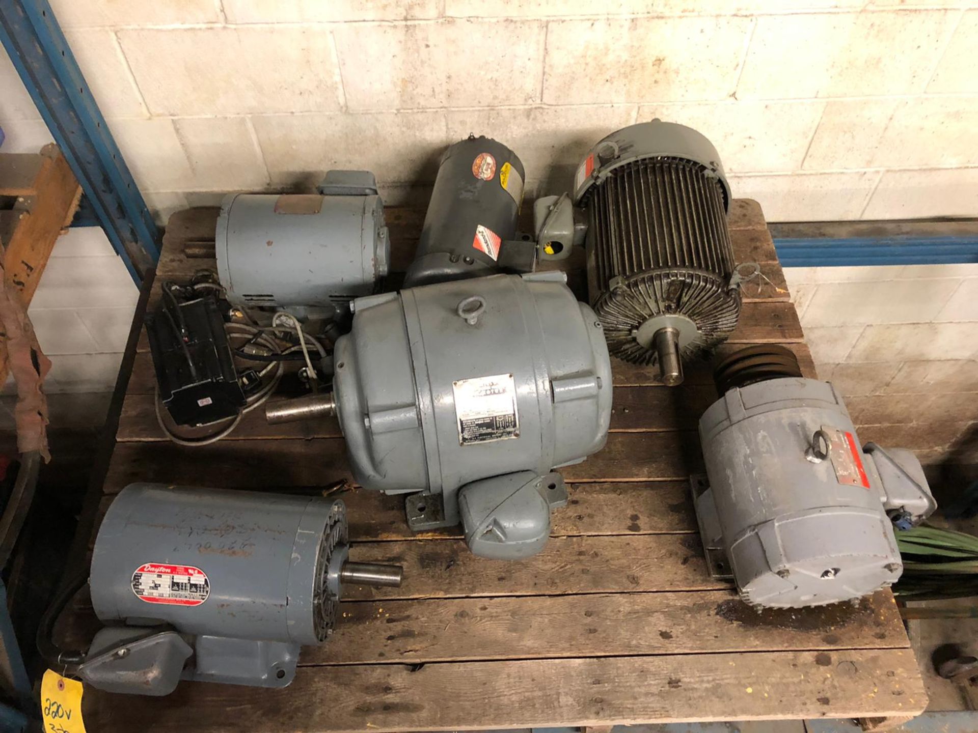Lot of 7 (7 units) Industrial Motors with Drive Units - Dayton, Baldor and more - Image 2 of 2