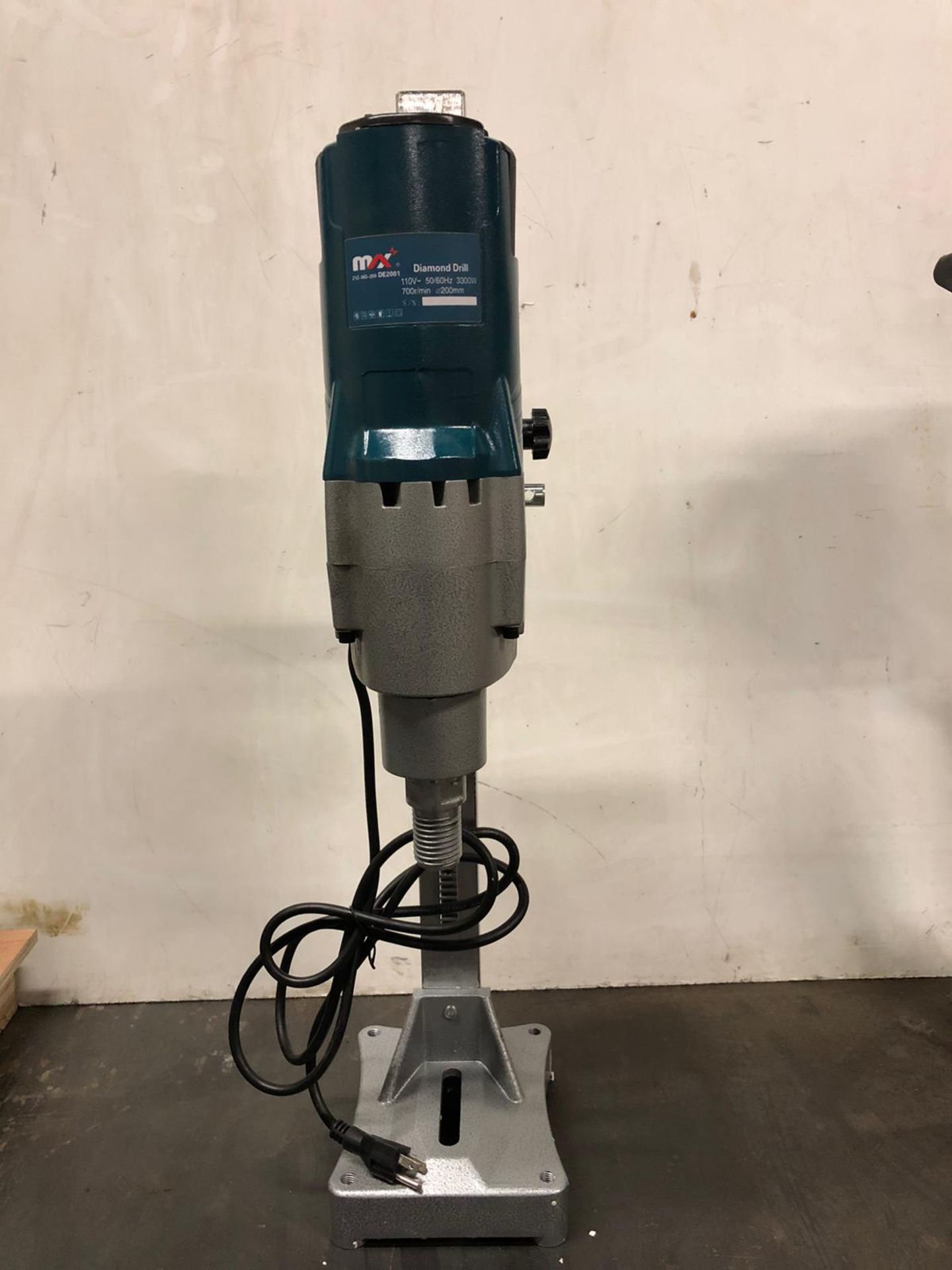 BRAND NEW MAX DE2001 Diamond Core Drill Unit 3300W - Image 3 of 3