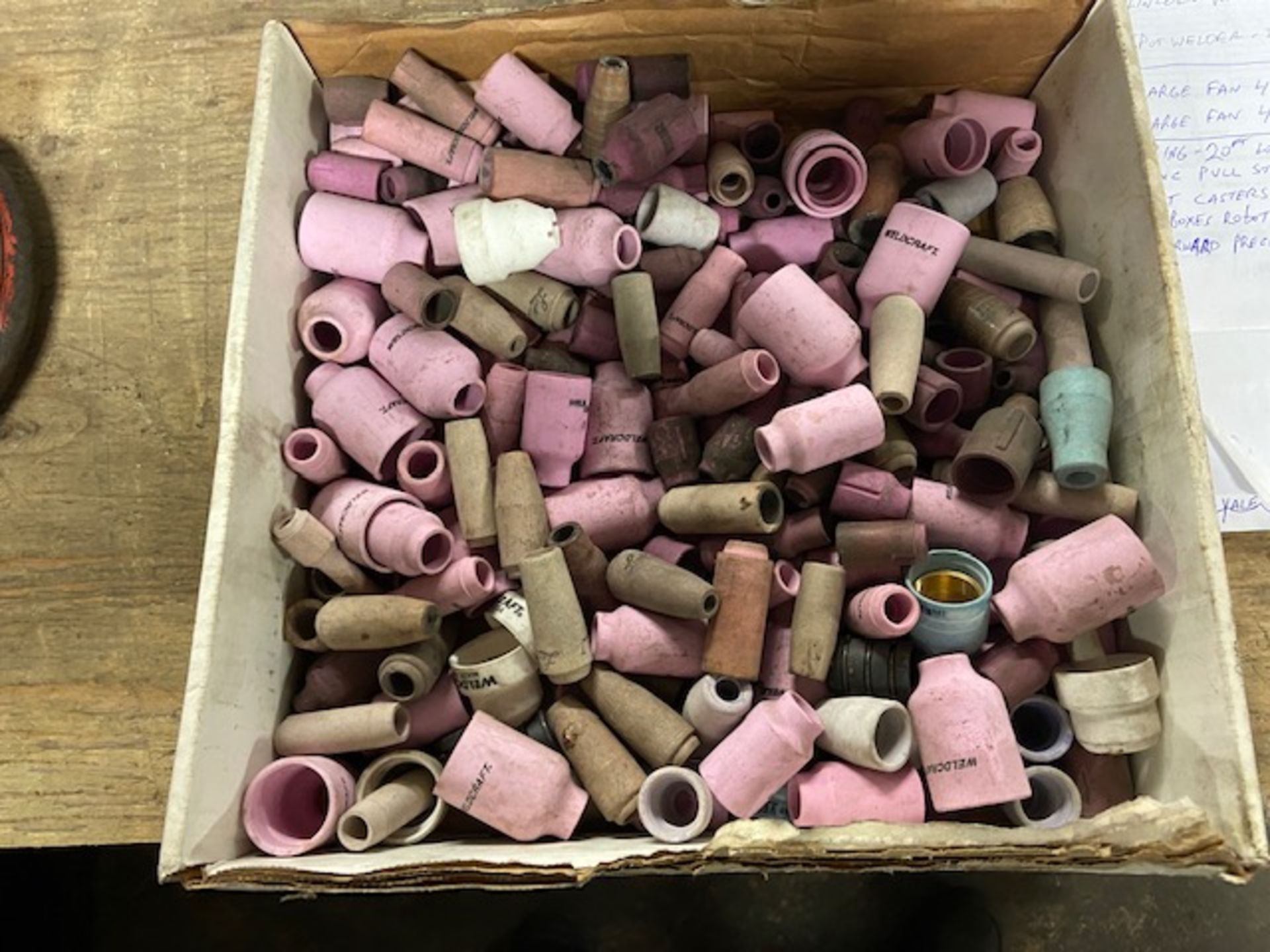 Large Lot of Tig Torch Parts