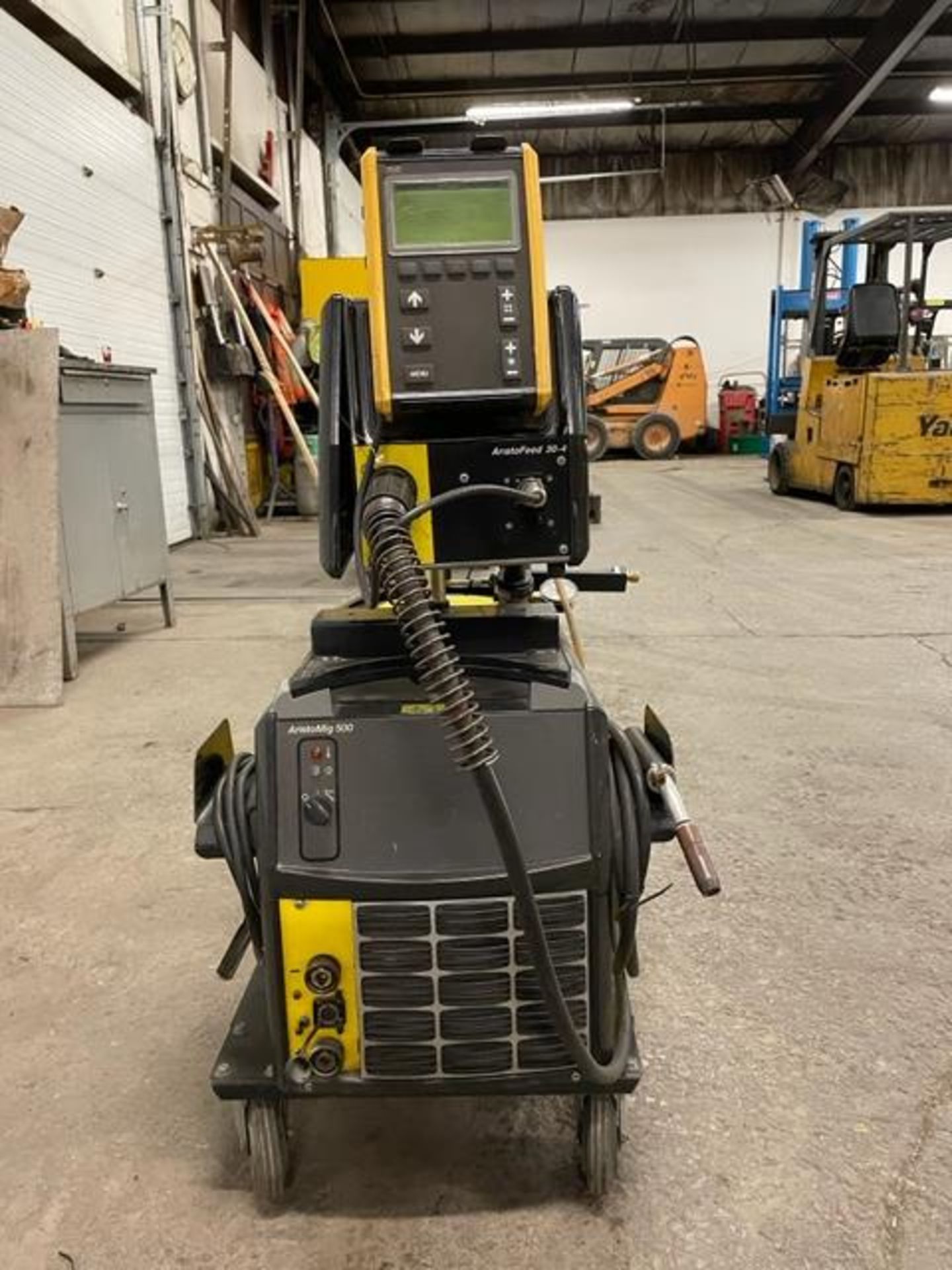 Esab AristoMig 500 Mig Welder Complete with Wire Feeder and Mig gun - 500 amp unit with remote - Image 2 of 2