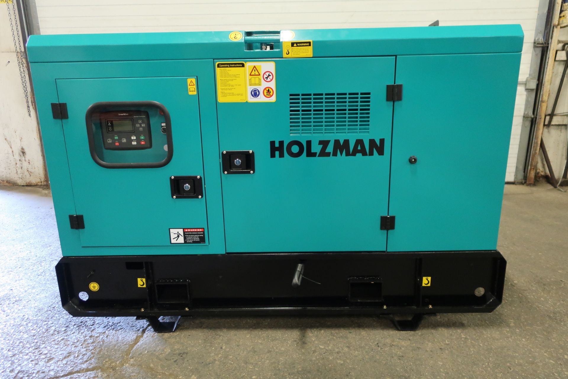 NEW Holzman PowerGen Diesel Generator with Smartgen Controller - 15 KW / 15 KVA - 220V 49 amp