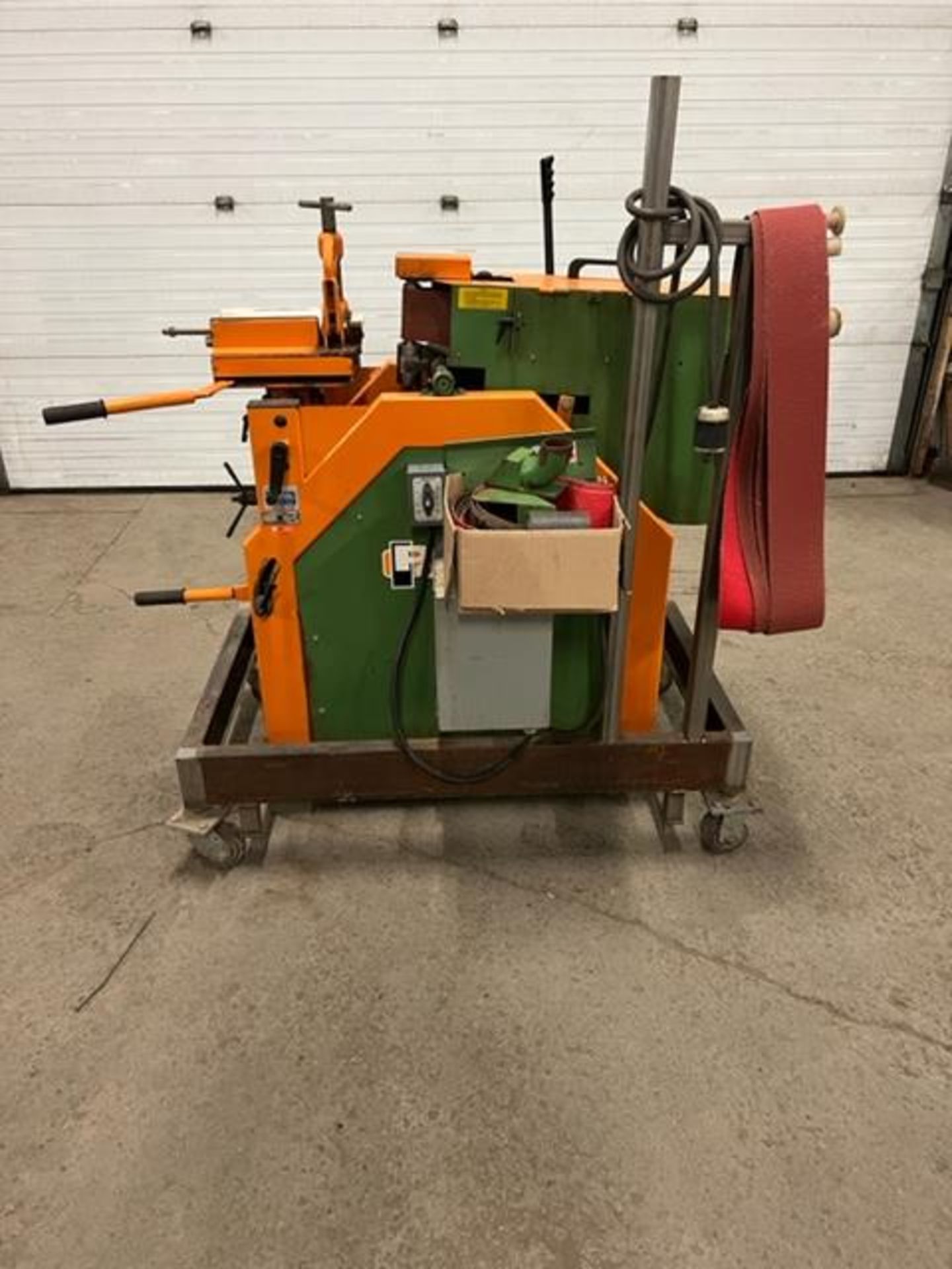 Peddinghaus Huge Capacity Pipe Grinder Deburrer Unit model PG100