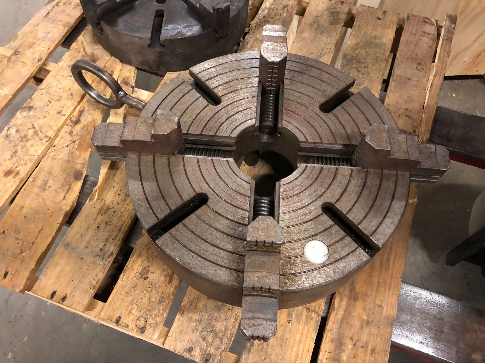 Lathe Chuck - 16" diamter 4-jaw unit