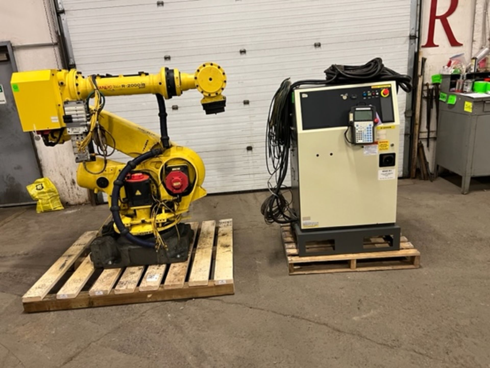 MINT 2012 Fanuc Handling Robot Model R-2000iB 210F - 210kg payload with R-30iA Controller and