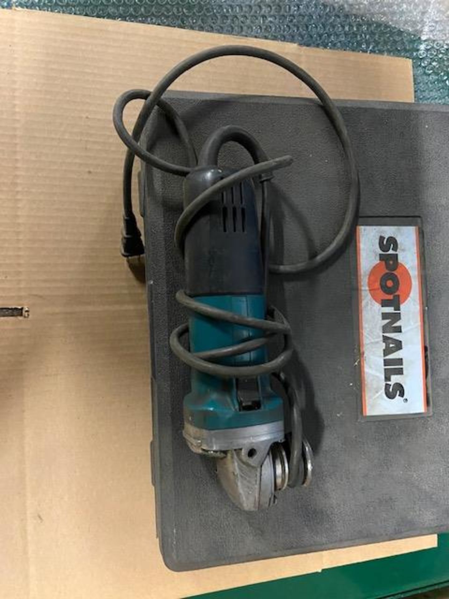 Spothaus Angle Grinder Unit with Brad Nail Staple Gun - Image 2 of 2