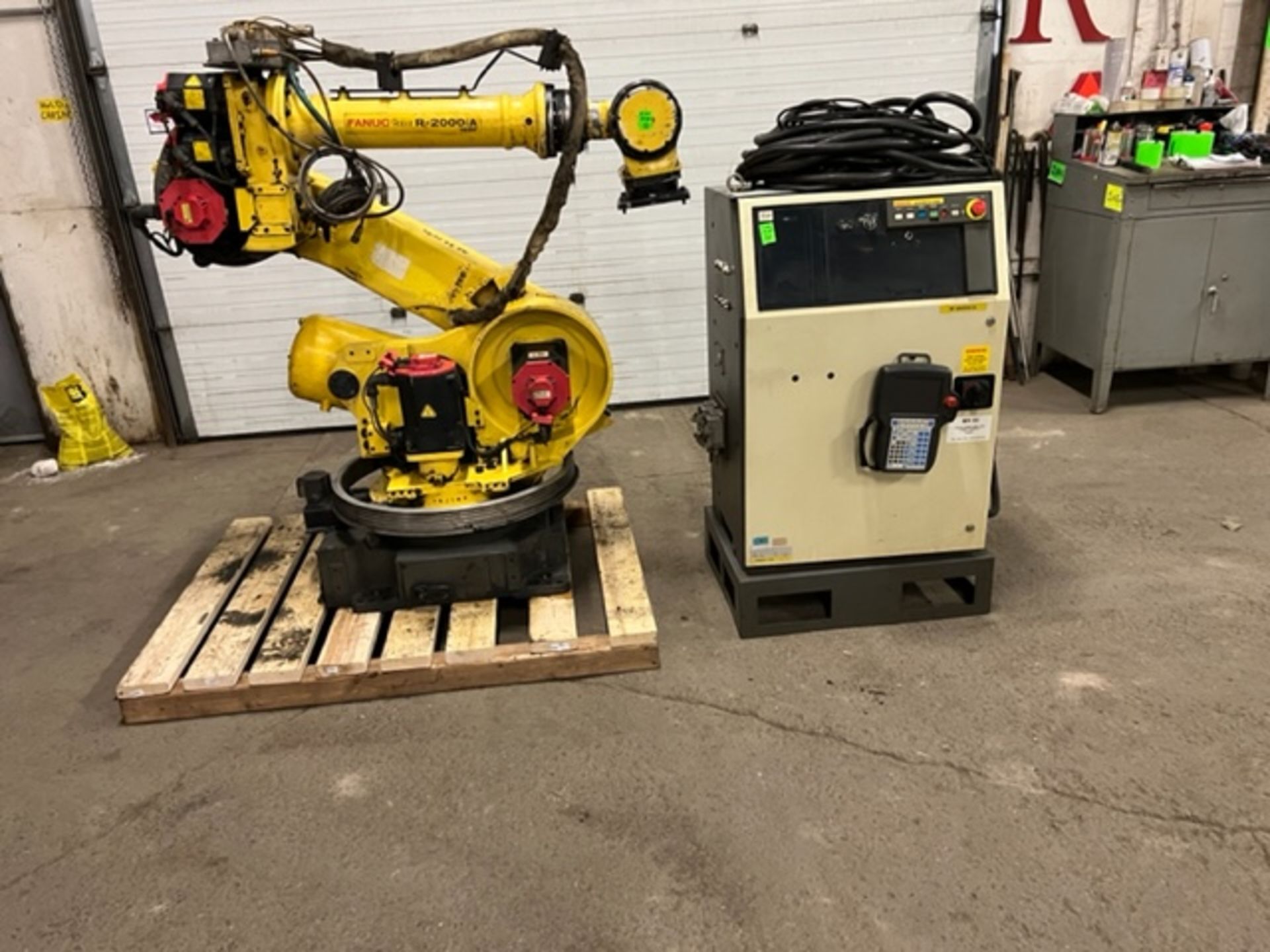 MINT Fanuc Handling Robot Model R-2000iA 165F - 165kg payload with R-J3iB Controller and pendant