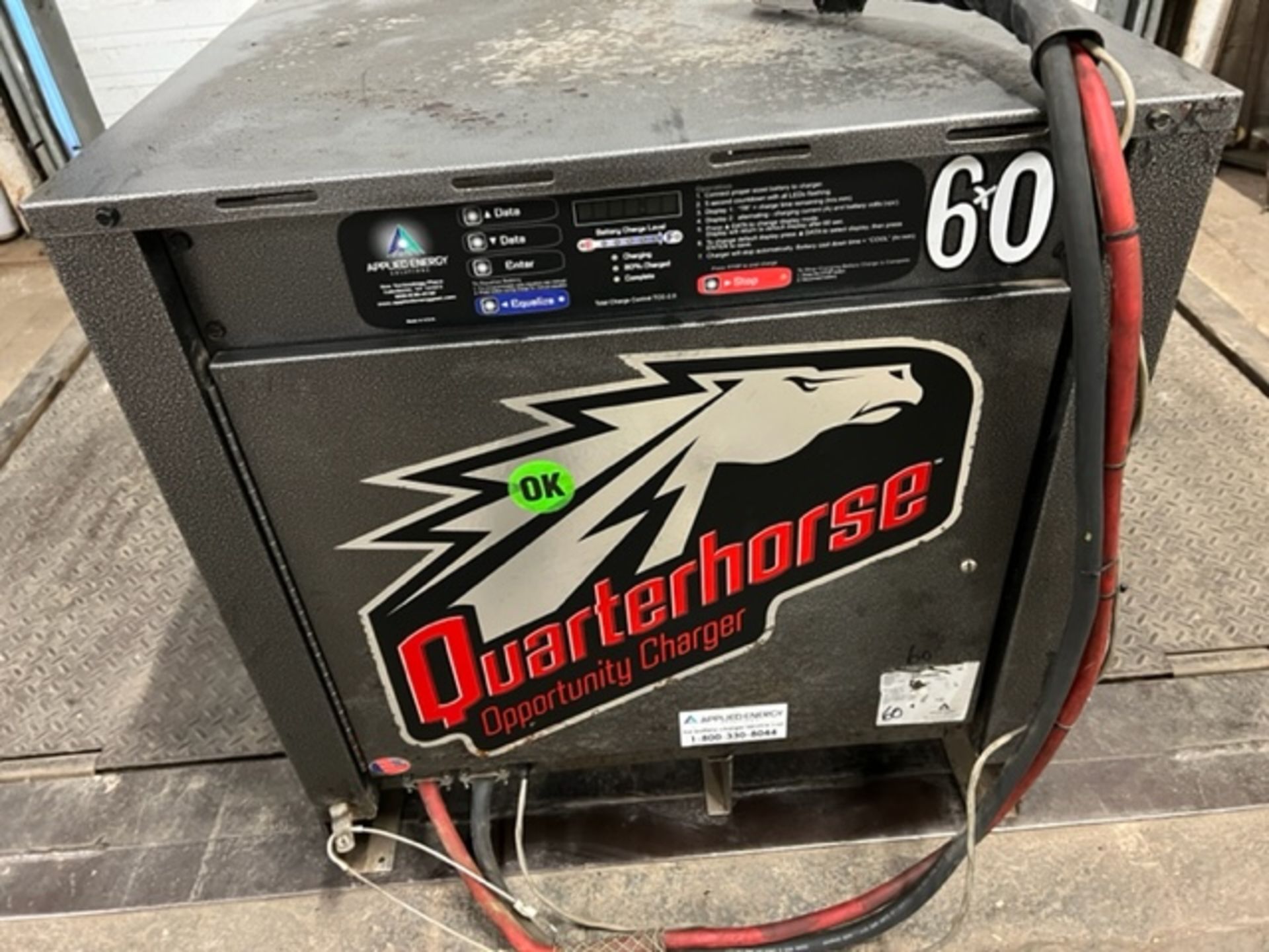 Quarterhorse Forklift Battery Charger 24V Unit