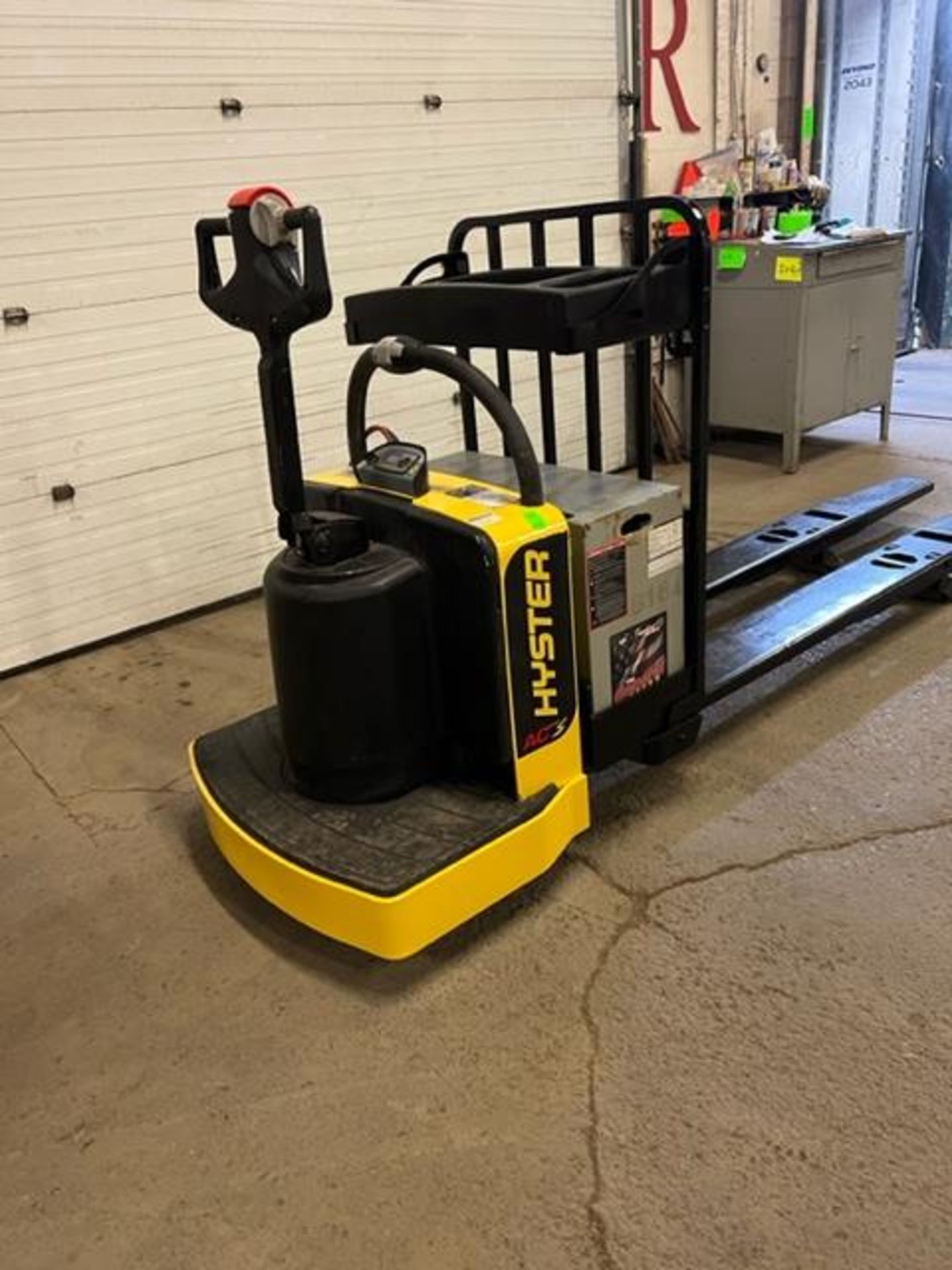 2014 Walk Behind Walkie 6000lbs capacity 8' Forks Powered Pallet Cart Lift NICE UNIT with LOW HOURS - Image 4 of 4