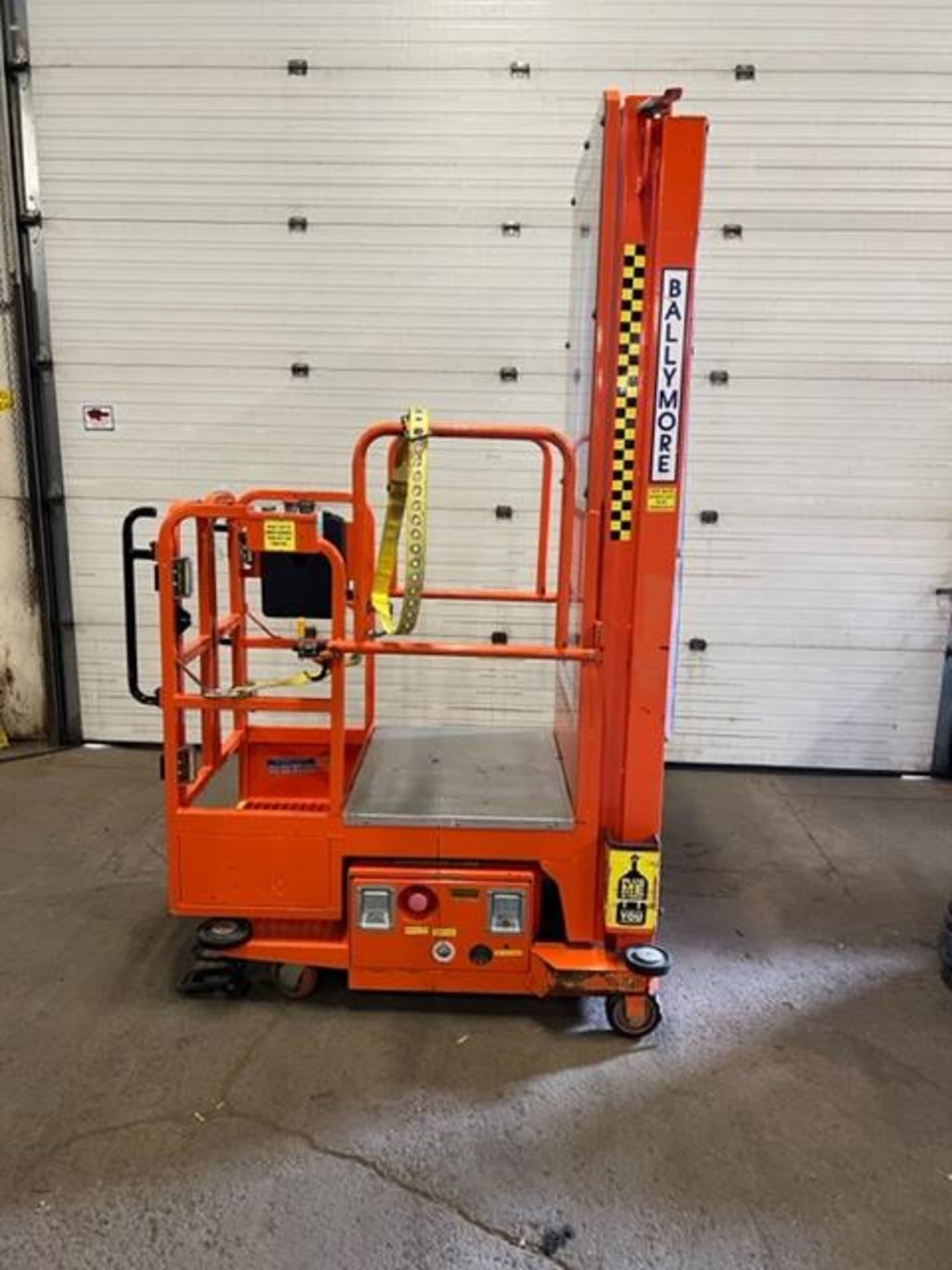 2015 Ballymore Model PS-140H Manlift Electric unit 12V - 12'2" platform height 650lbs rated - Image 2 of 3