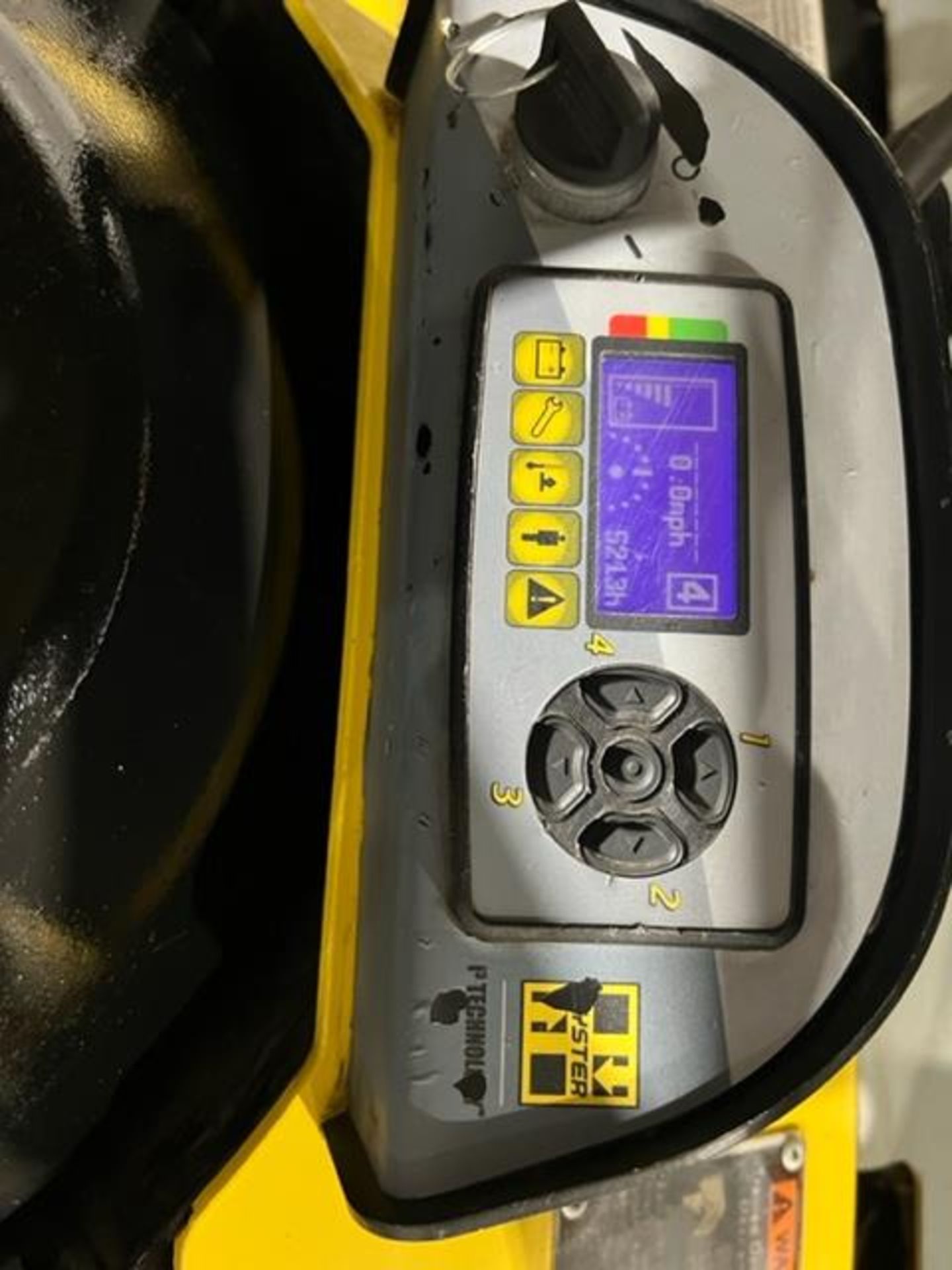 2016 Hyster RIDE ON Pallet Cart 8000lbs capacity Powered Pallet Cart Lift with LOW HOURS NICE UNIT - Image 2 of 3