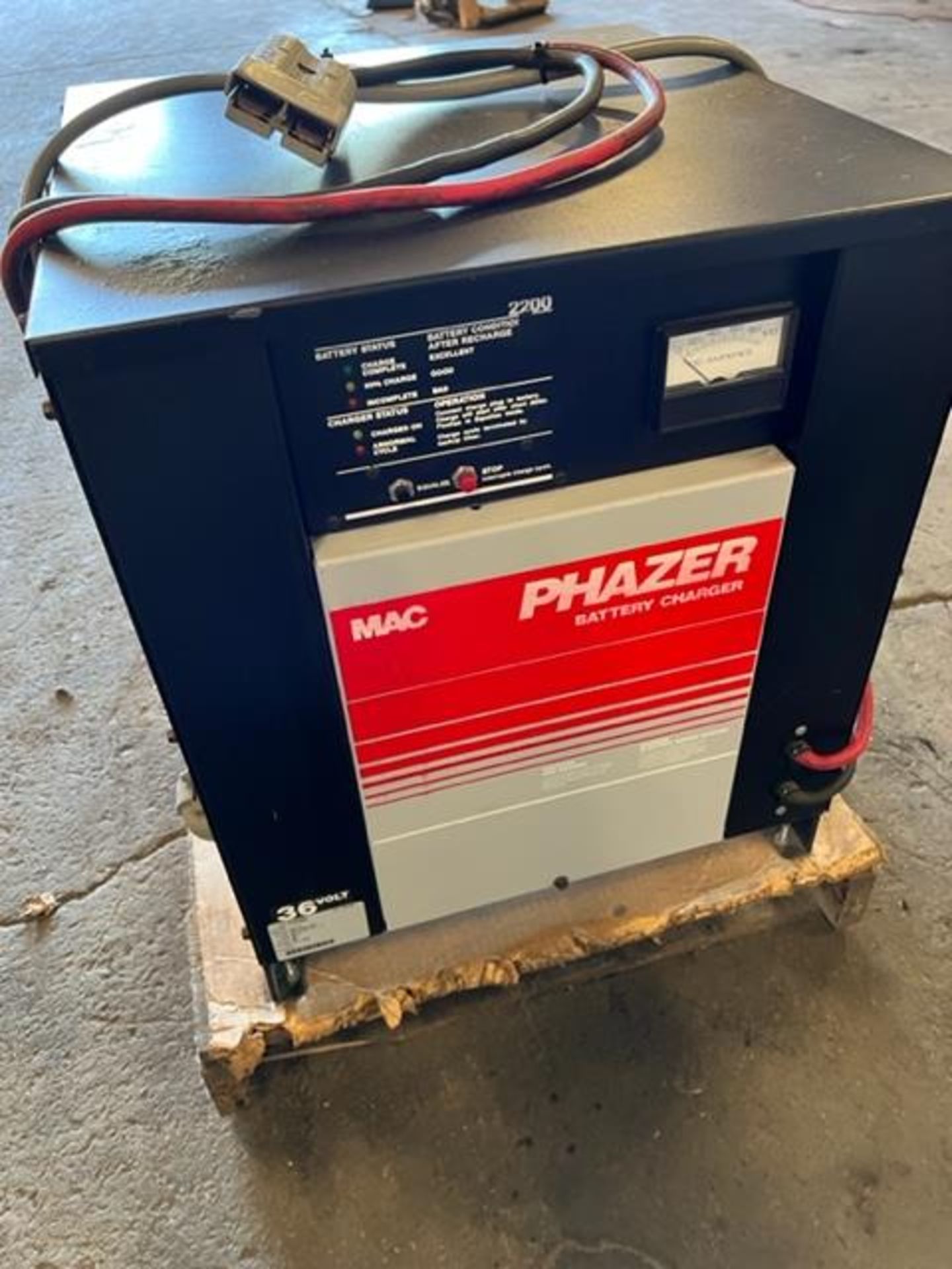 MAC Phazer Forklift Battery Charger 36V Unit