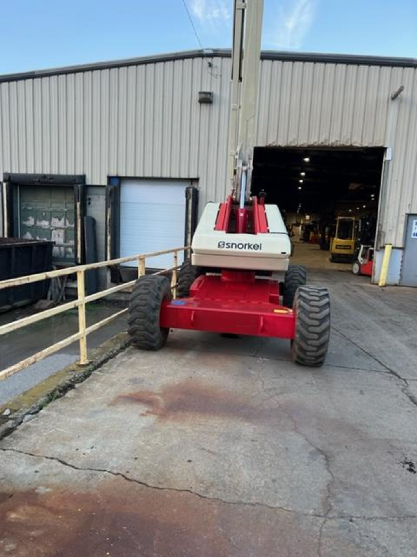 NICE Snorkel Boom Lift model PRO66 with 66' platform height and LOW HOURS Inspected to 2026 - Image 9 of 10