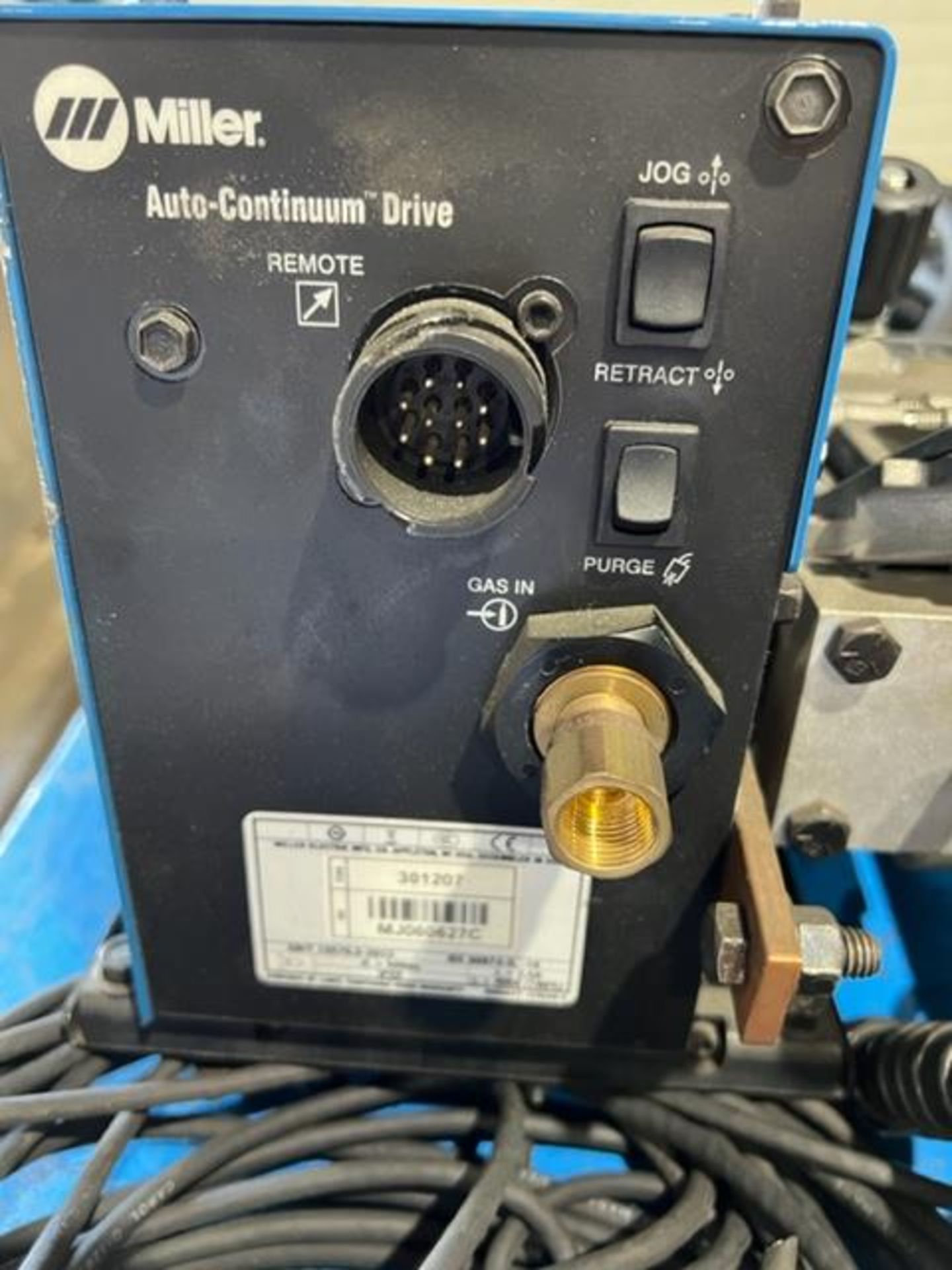 2018 Miller Auto-Continuum 350 Mig Welder - Robotic and manual 350amp on cart with Accessories - Image 4 of 6