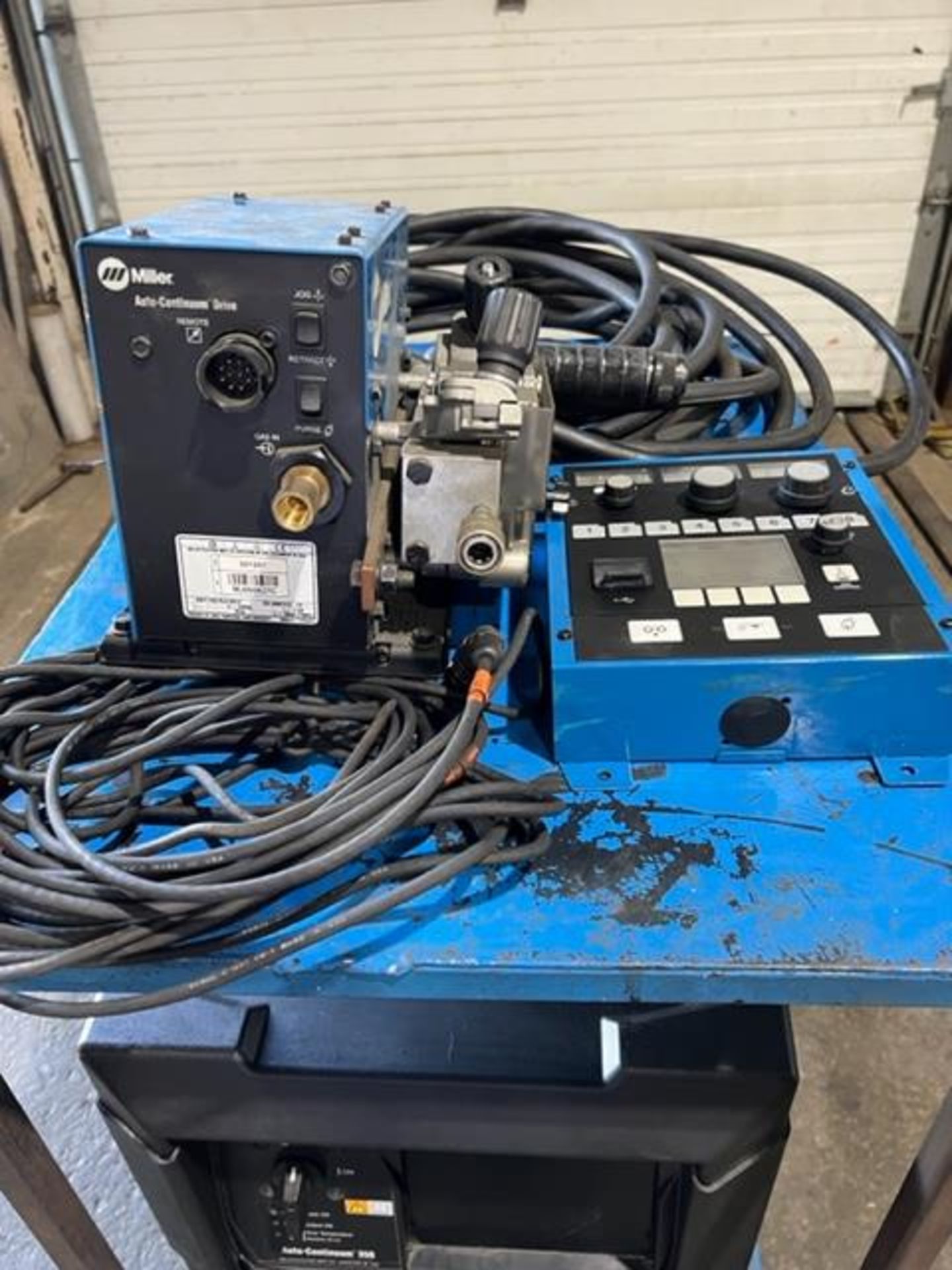 2018 Miller Auto-Continuum 350 Mig Welder - Robotic and manual 350amp on cart with Accessories - Image 3 of 6
