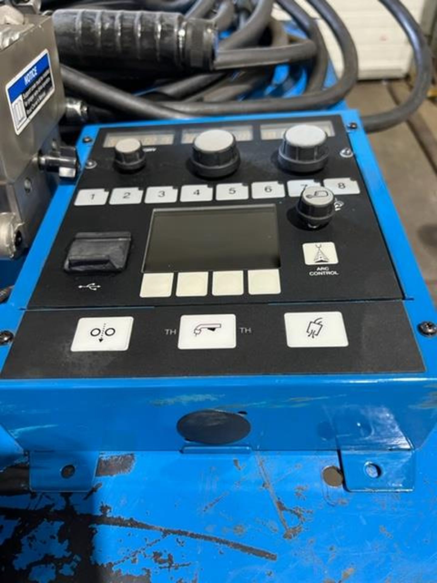 2018 Miller Auto-Continuum 350 Mig Welder - Robotic and manual 350amp on cart with Accessories - Image 5 of 6