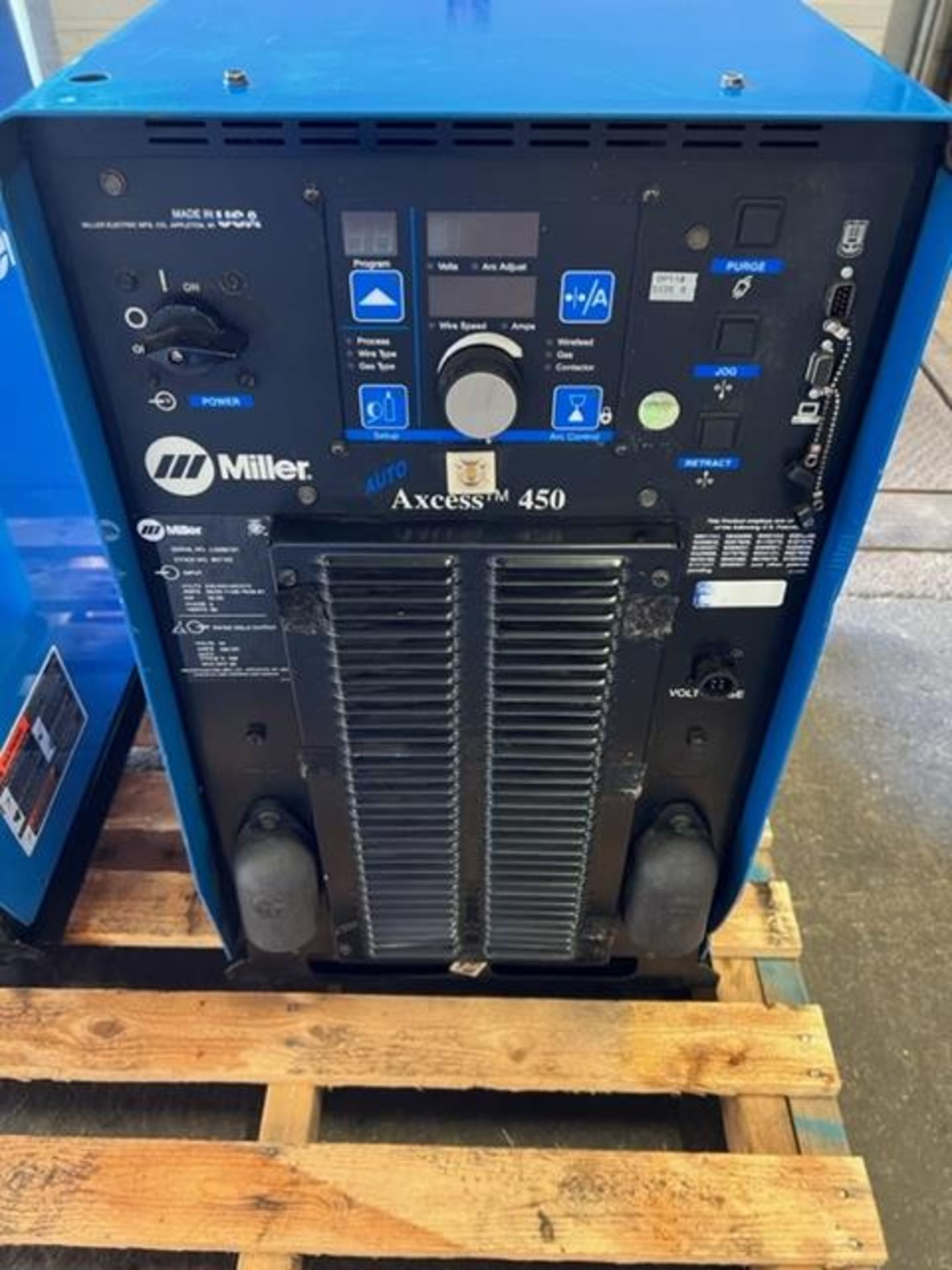 Miller Auto Axcess 450 Mig Welder Unit Power Source 450 Amp unit