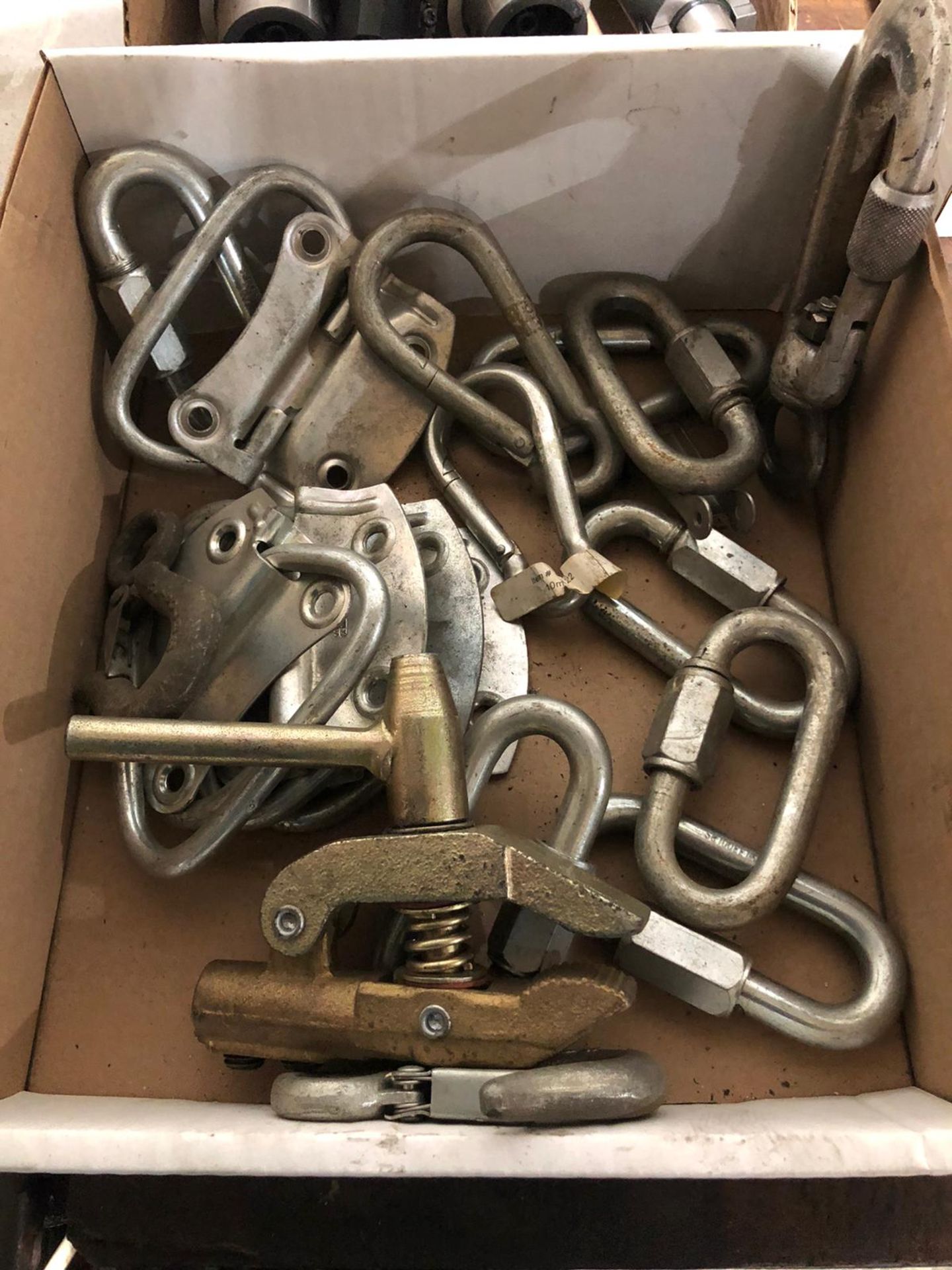 Lot of Heavy Duty Hooks and Carabiner - Image 2 of 2