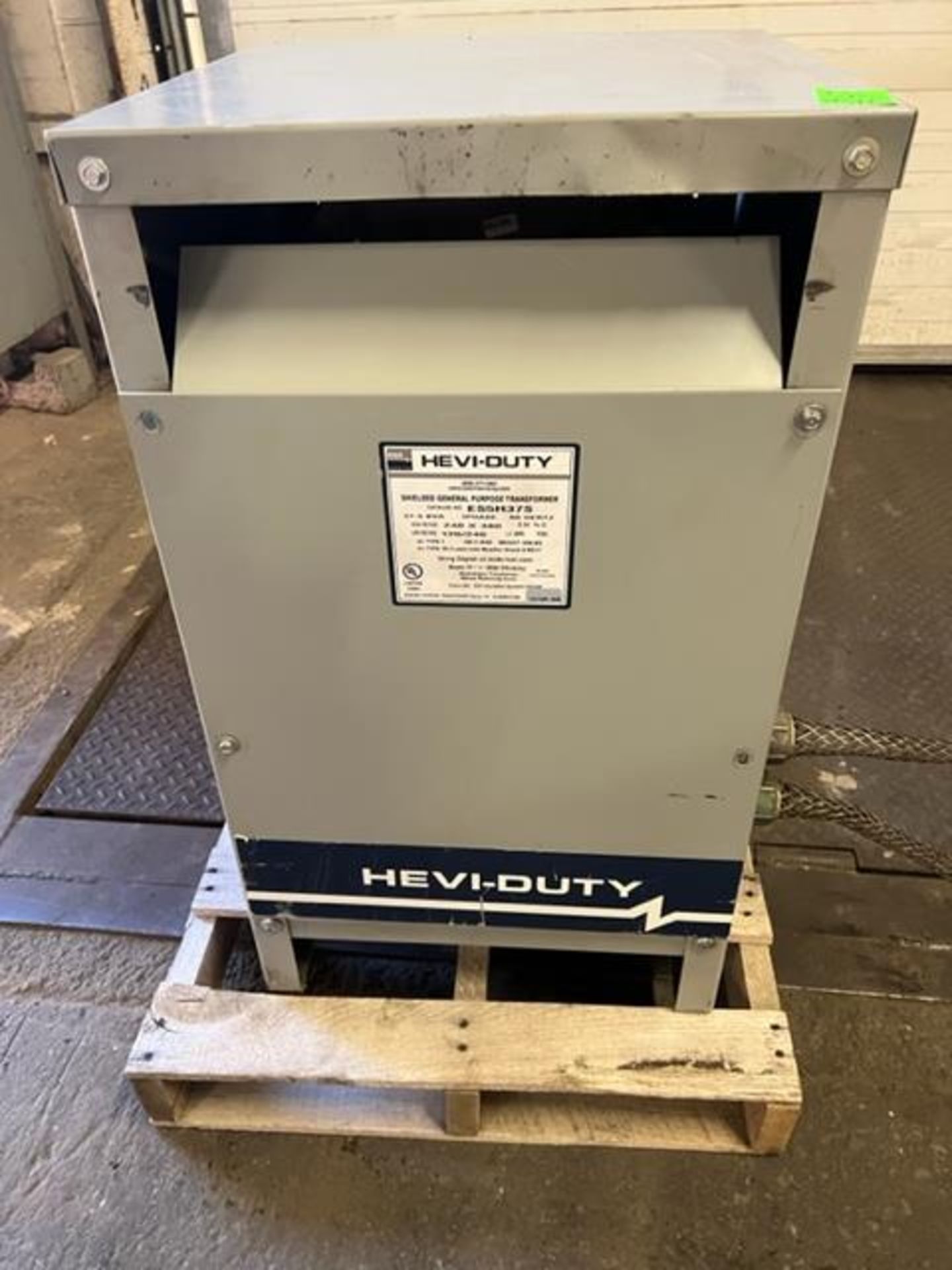 Hevi-Duty Electrical Transformer 37.5 KVA 480/240/120V 1 phase