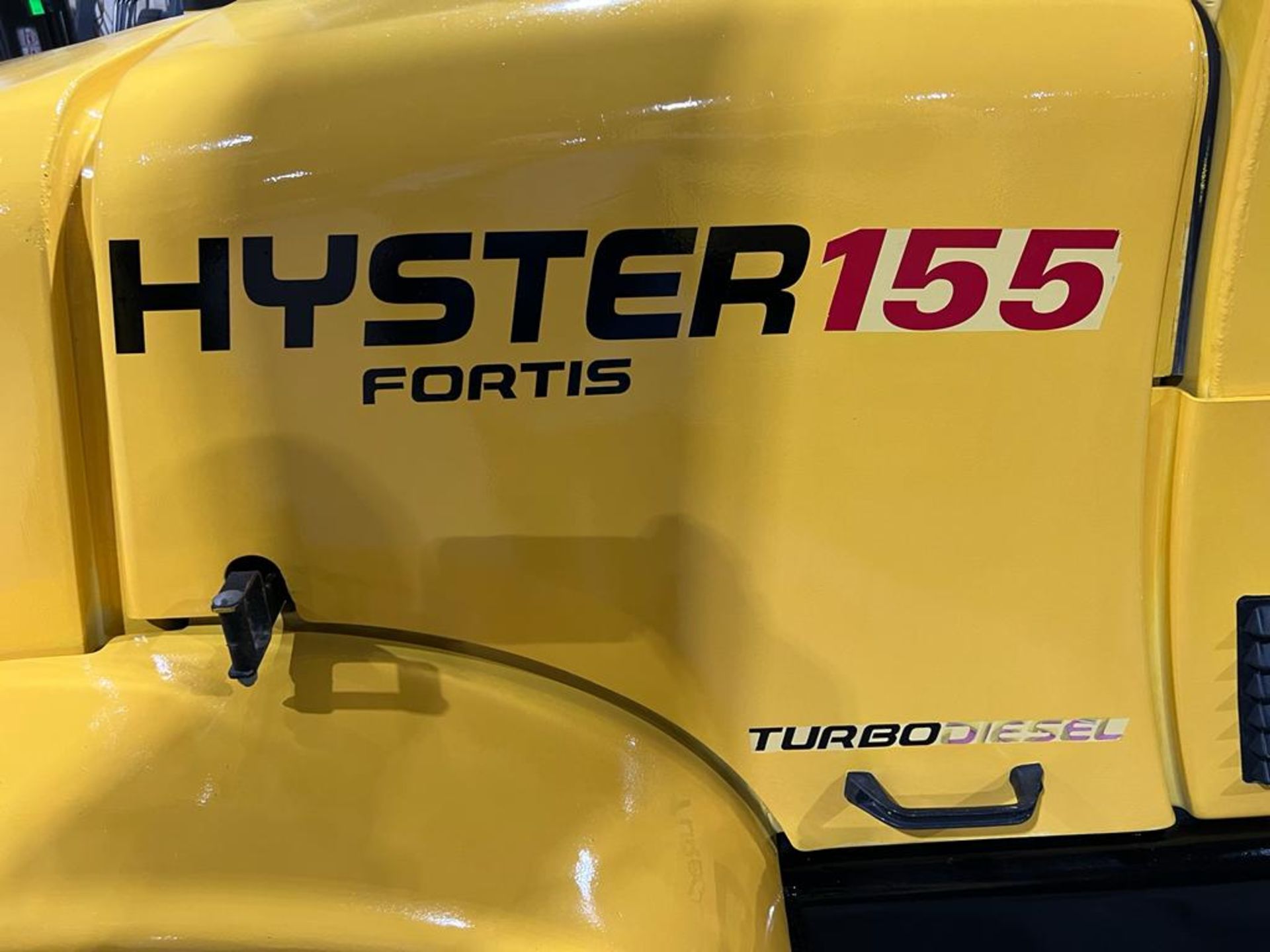 FREE CUSTOMS - NICE 2015 Hyster model 155 - 15,500lbs Capacity OUTDOOR Forklift Diesel - Image 4 of 4
