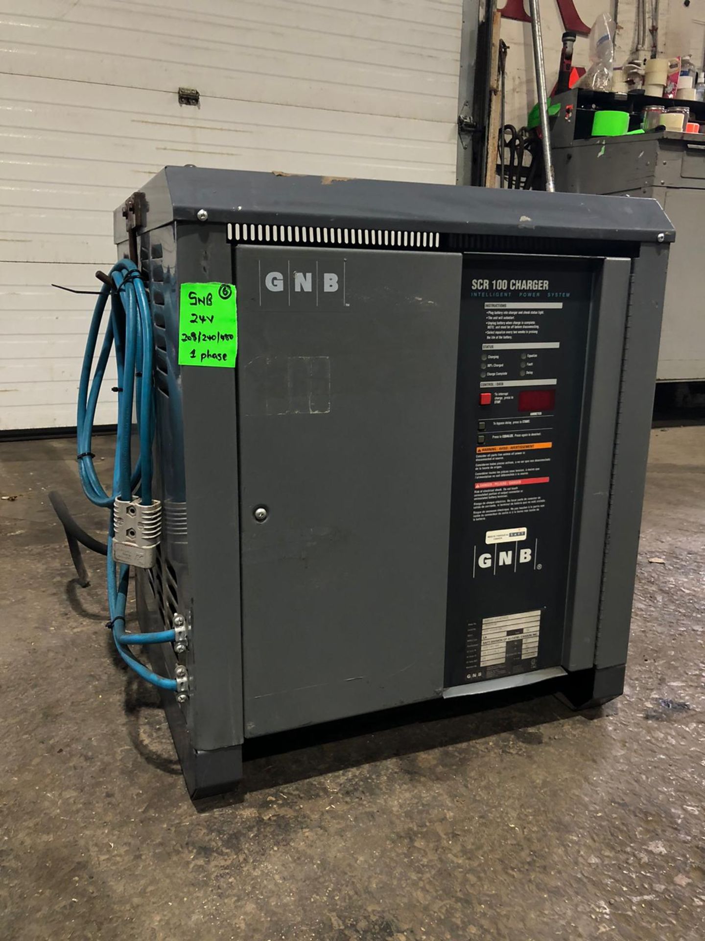 GNB Forklift Battery Charger 24V Unit