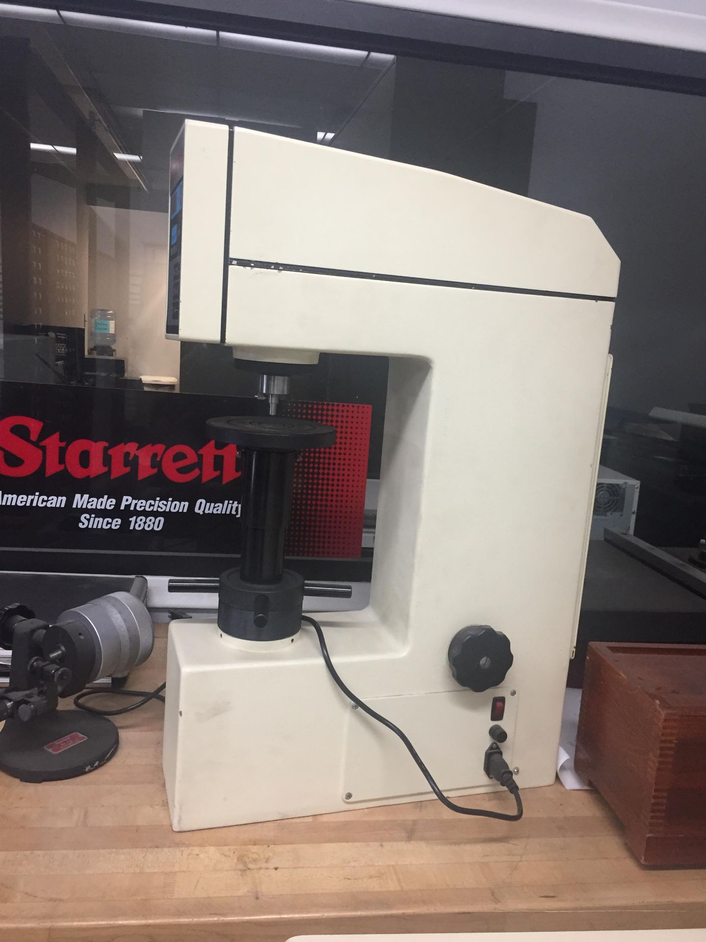 Starrett Digital Bench Top Hardness Tester model 3816 Nice Unit - Image 3 of 3