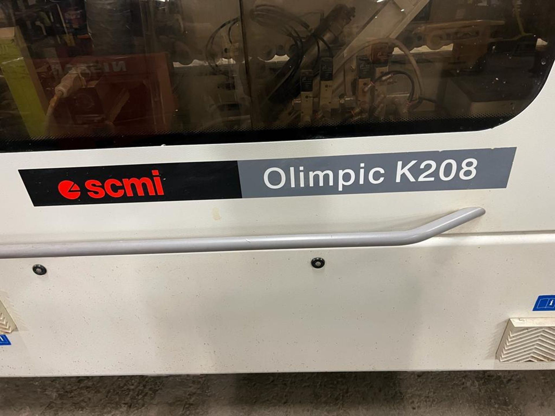 SCMI Olimpic K208 Edgebander Edge Bander Machine Panel thickness 10-55mm, Panel thickness with - Image 2 of 6