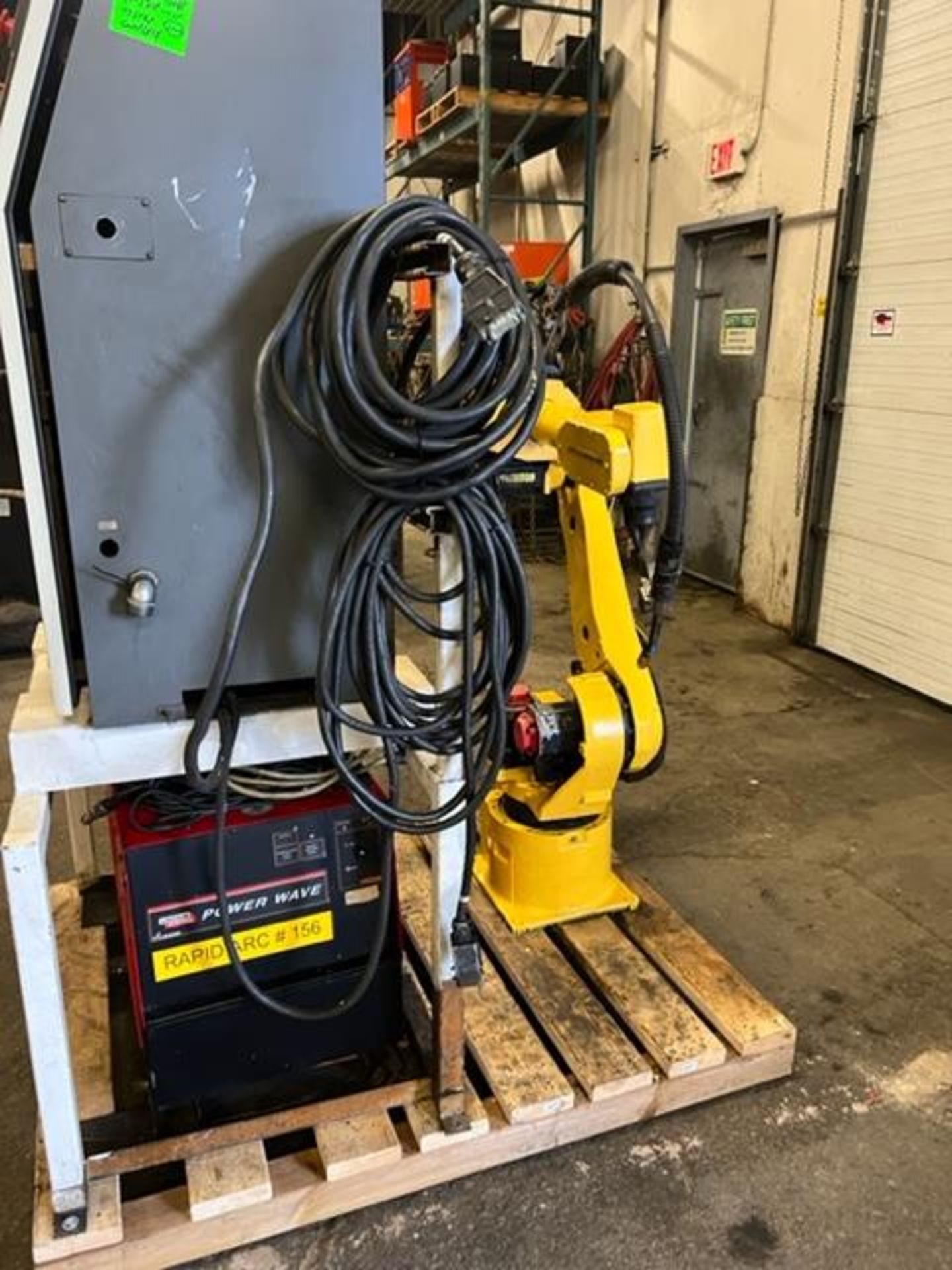 MINT Fanuc Arcmate 120iB Welding Robot with RJ3iB Controller WITH wire feeder, COMPLETE & TESTED