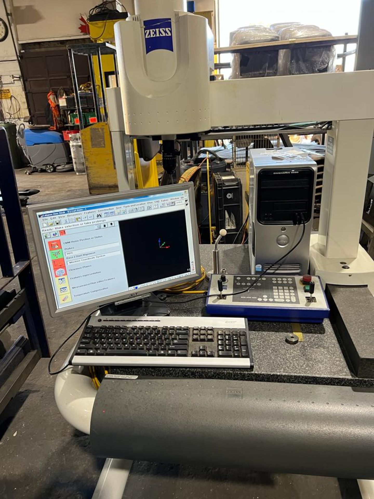 Carl Zeiss CMM model VISTA 1620-14 Coordinate Measurement Machine with MIP Renishaw Probe System &