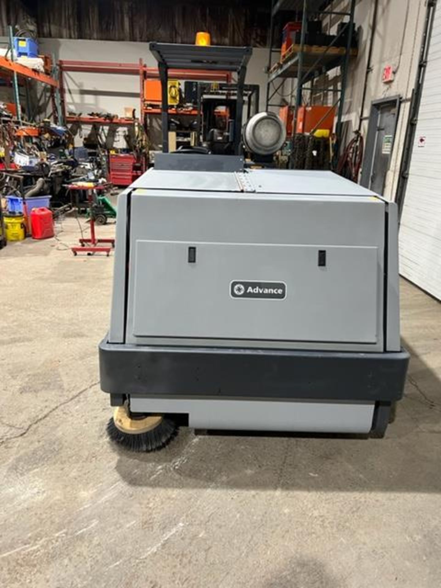 2014 Nilfisk Advance Model 7765 Floor Cleaning Machine Sweeper Scrubber Unit LPG (propane) with - Image 4 of 6