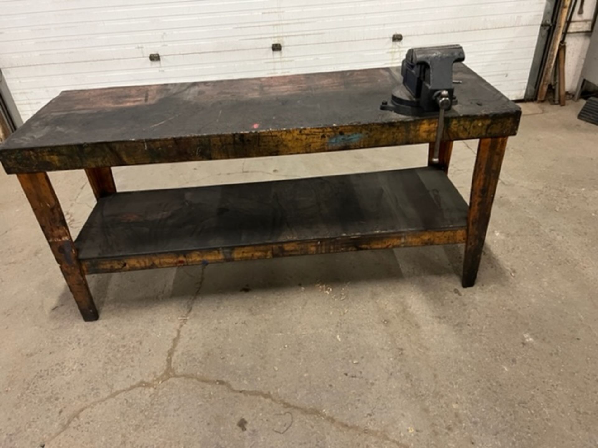 Work Table with VISE - 6' x 2'