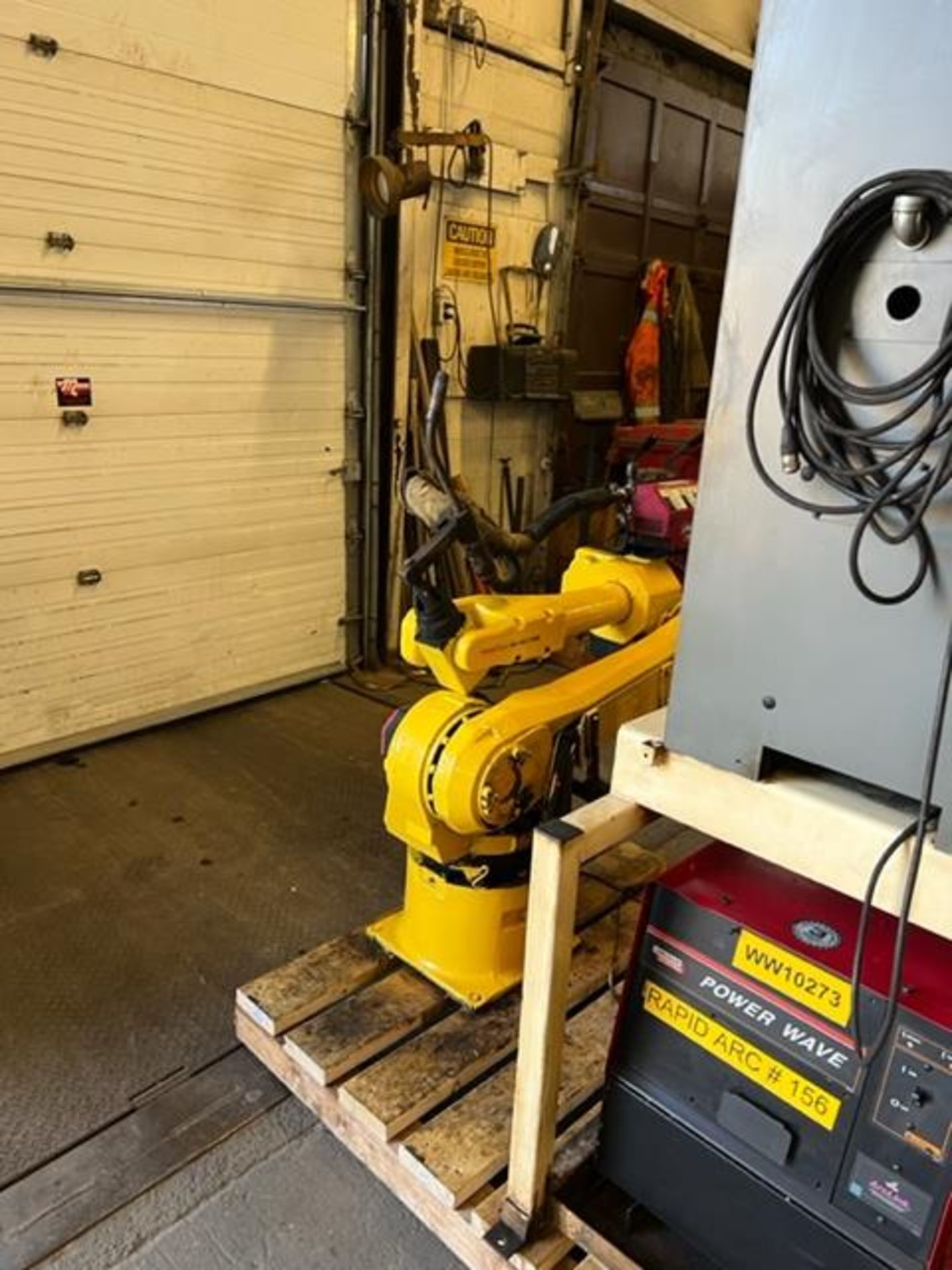 MINT Fanuc Arcmate 120iB Welding Robot with RJ3iB Controller WITH wire feeder, COMPLETE & TESTED