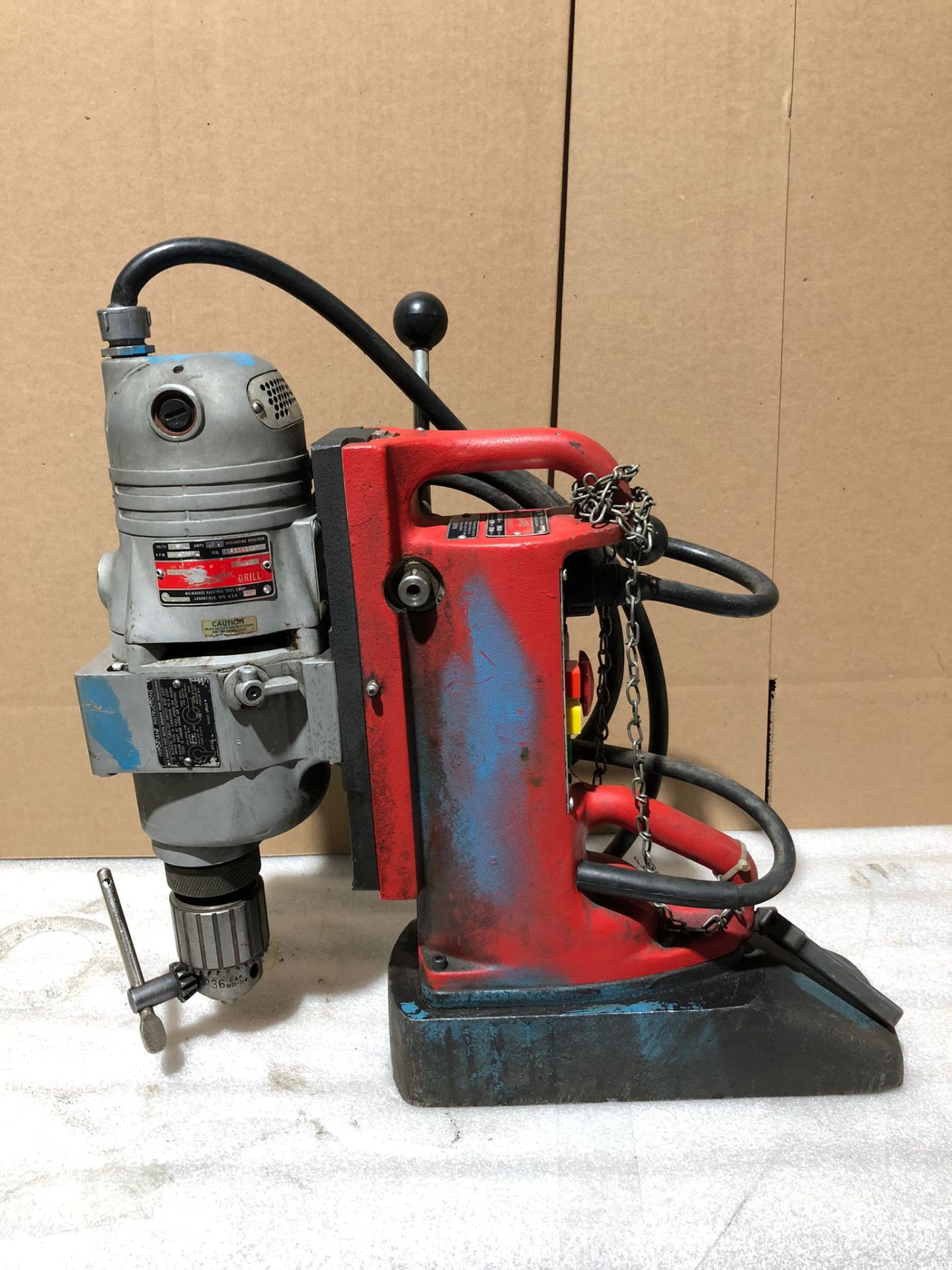 Milwaukee Electro Magnetic Mag Drill Press Unit *** FROM 5-STAR RIGGING