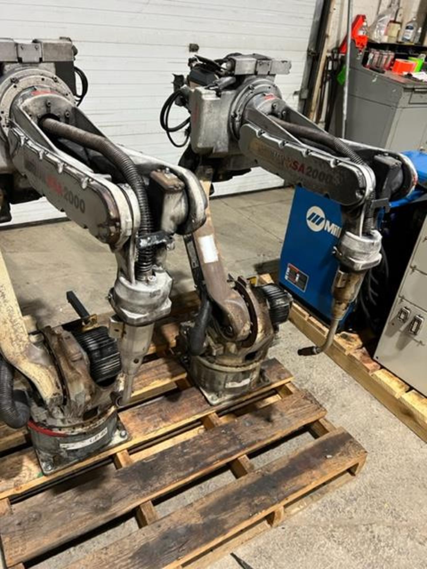Set of 2 (2 units) 2007 Motoman SSA 2000 Welding Robots Complete with Auto Axcess 450 Welding - Image 3 of 6