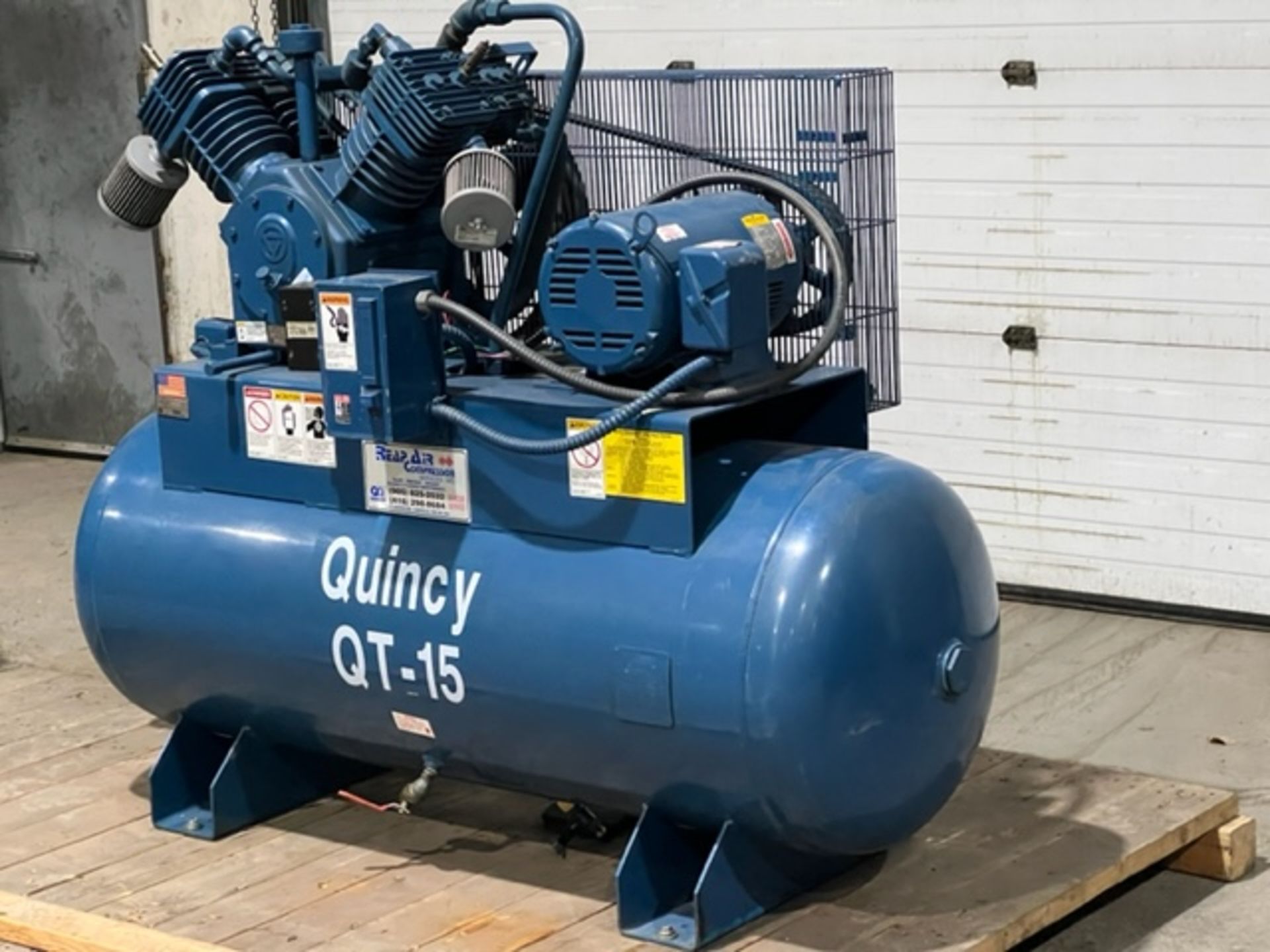 Quincy 15HP Air Compressor Unit - Image 2 of 3