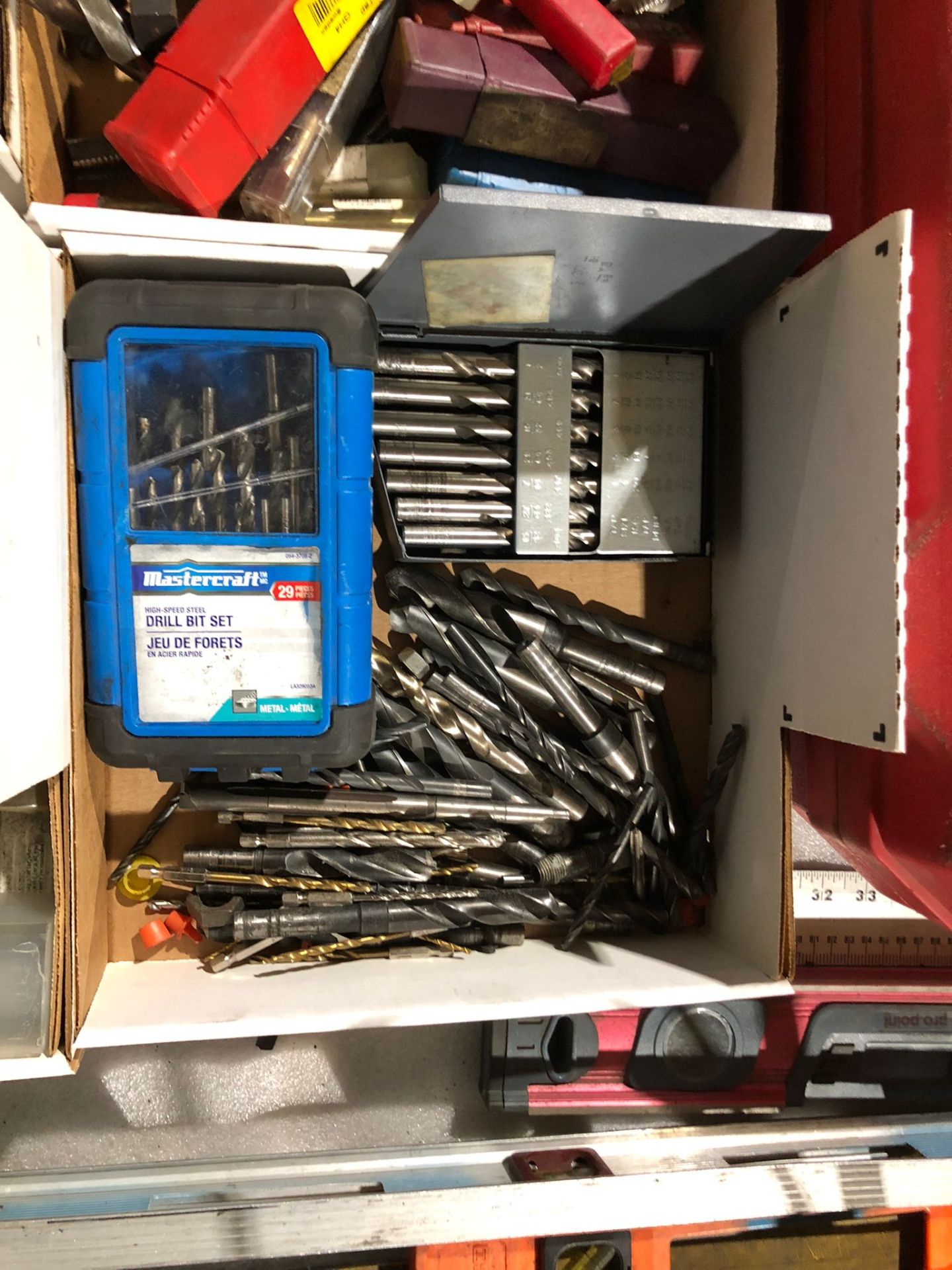 Lot of Drill Bit Sets & Taps in cases