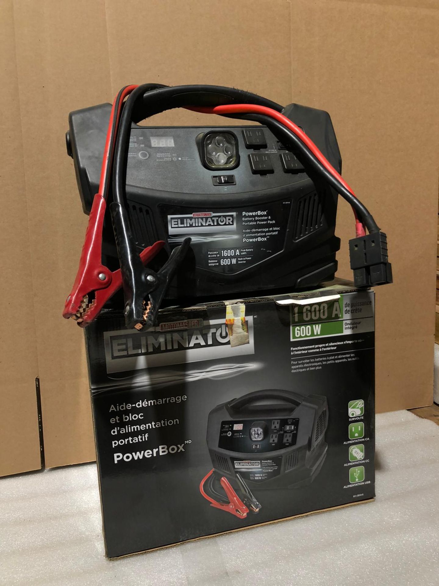Eliminator Powerbox Battery Booster unit 1600A 600W portable power pack - Image 2 of 3