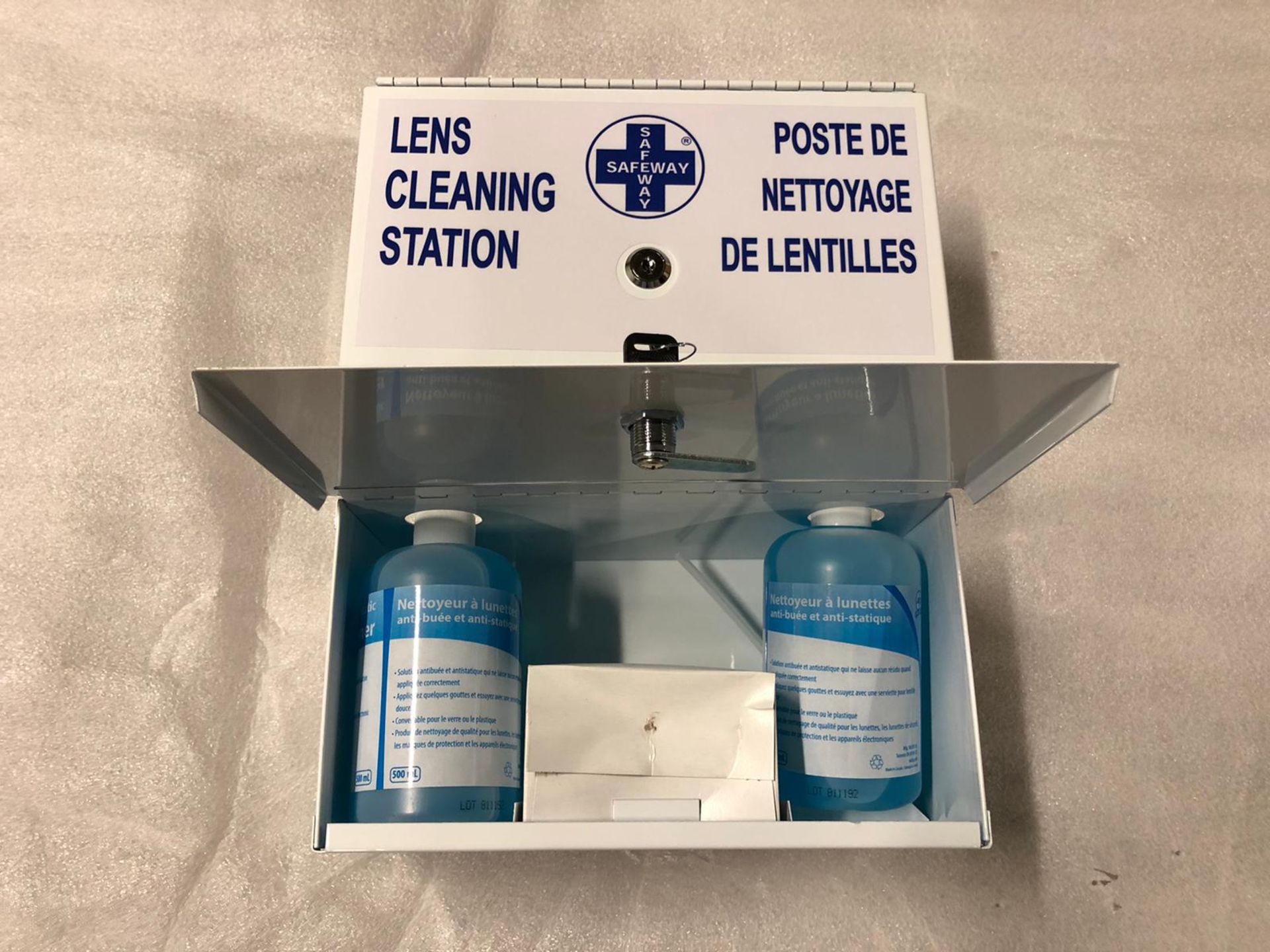 Lot of 2 Lens Cleaning station