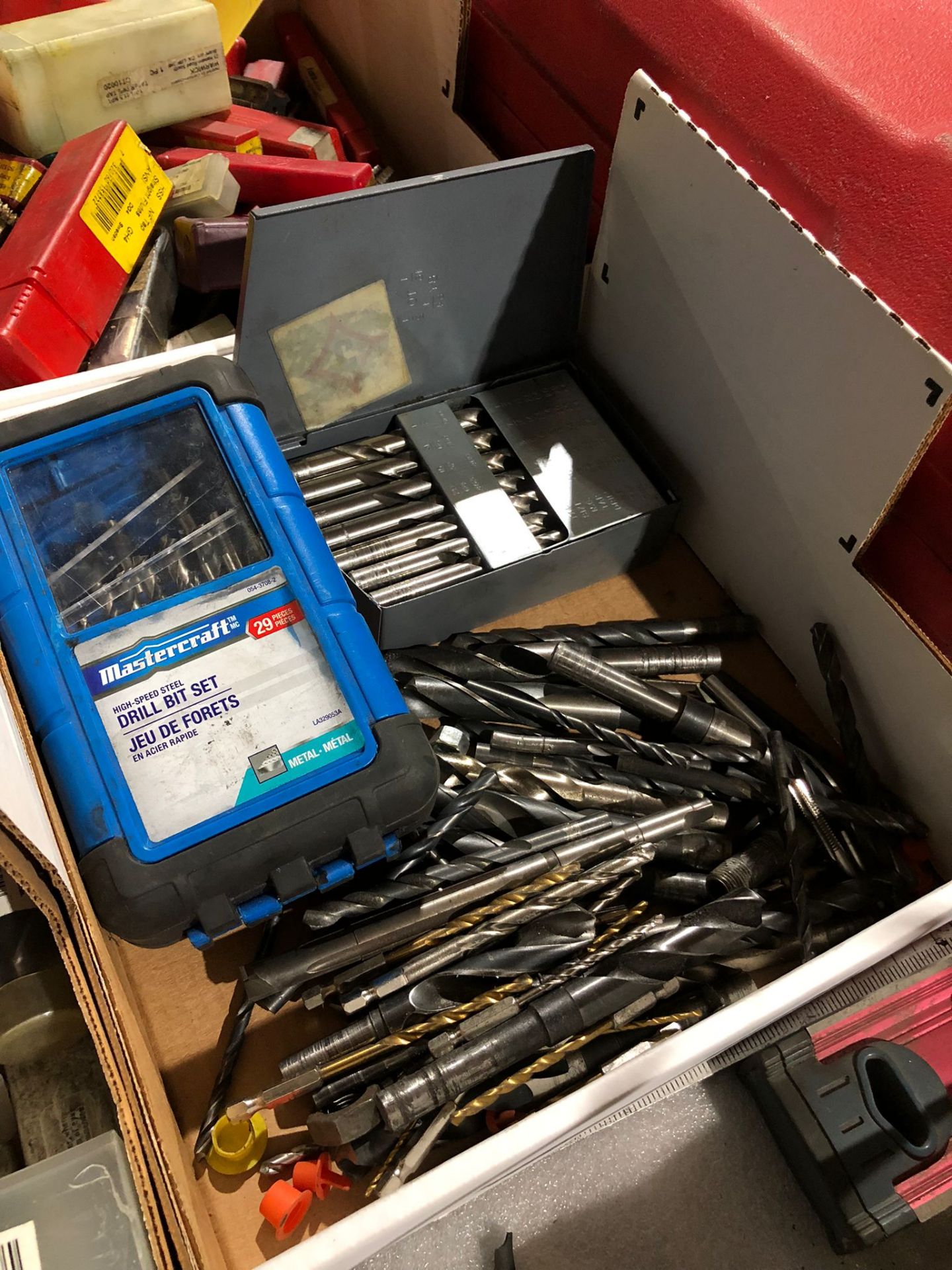 Lot of Drill Bit Sets & Taps in cases - Image 2 of 2