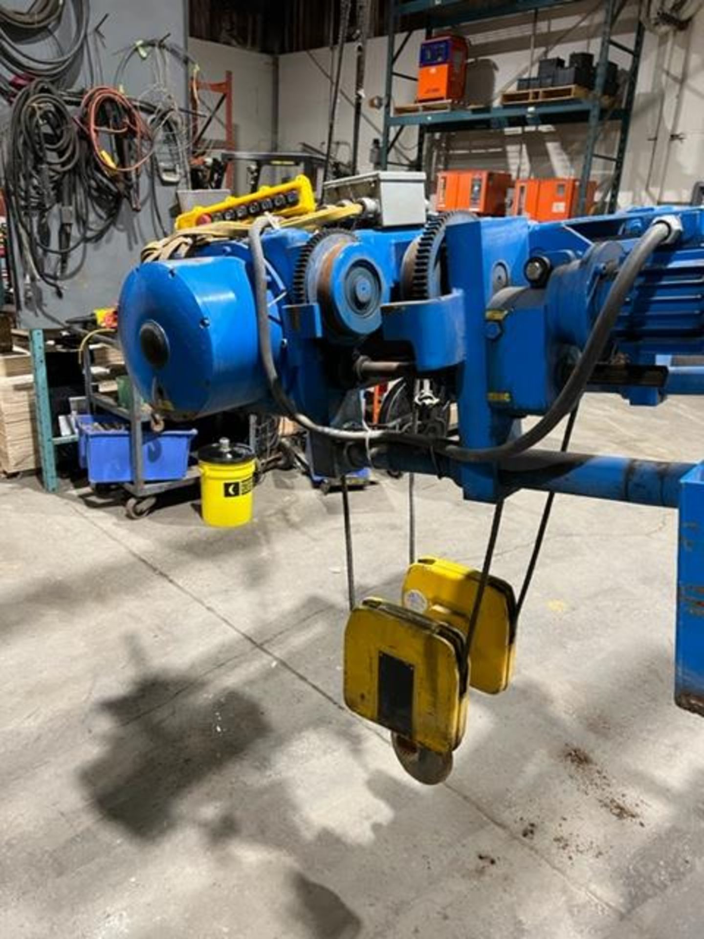 2015 Mizia 7.5 Ton Capacity Electric Hoist Unit with Pendant Controller - 4.8 ft/min speed - Image 4 of 4