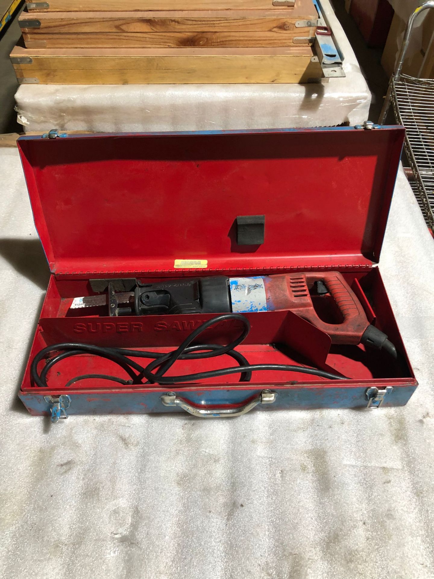 Milwaukee Sawzall Saw Unit in case *** FROM 5-STAR RIGGING