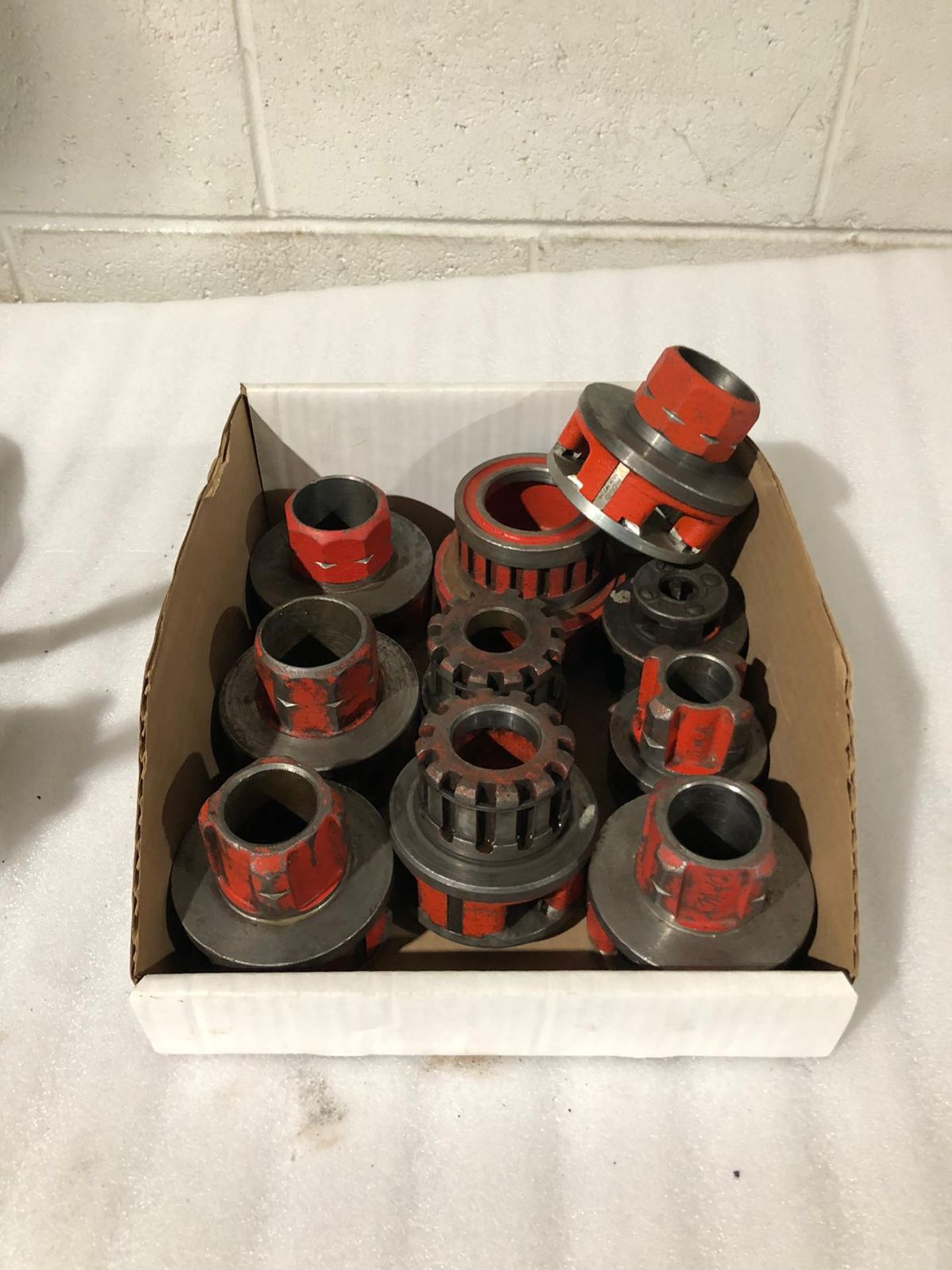 Lot of 10 (10 units) Ridgid Pipe Threading Dies