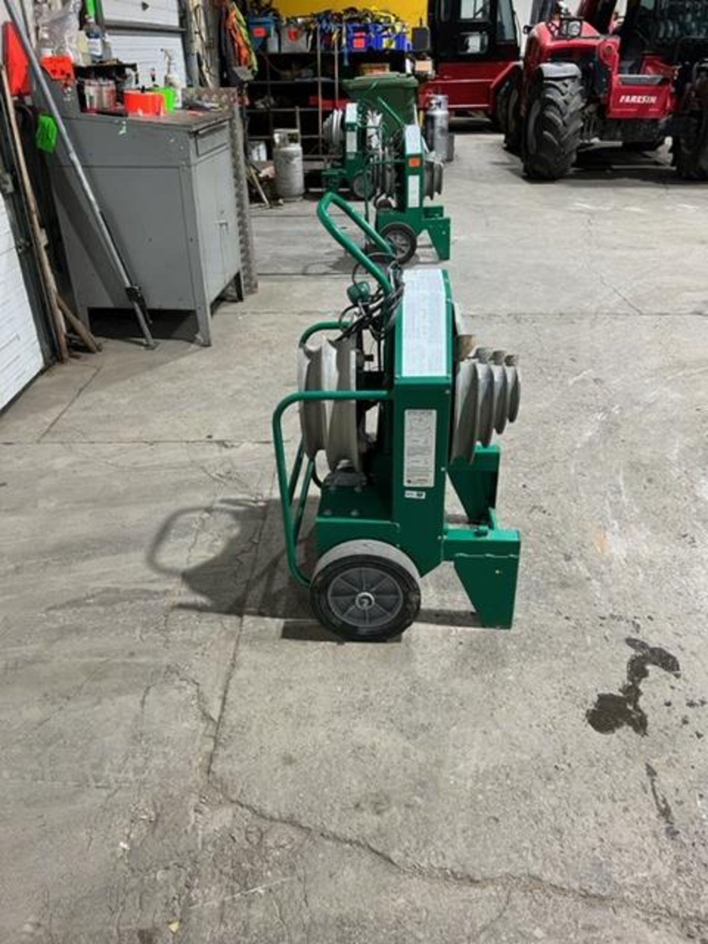 MINT Greenlee model 555C Electric Conduit Pipe Bender 1/2-2" capacity Unit with Die Complete 120V - Image 3 of 3