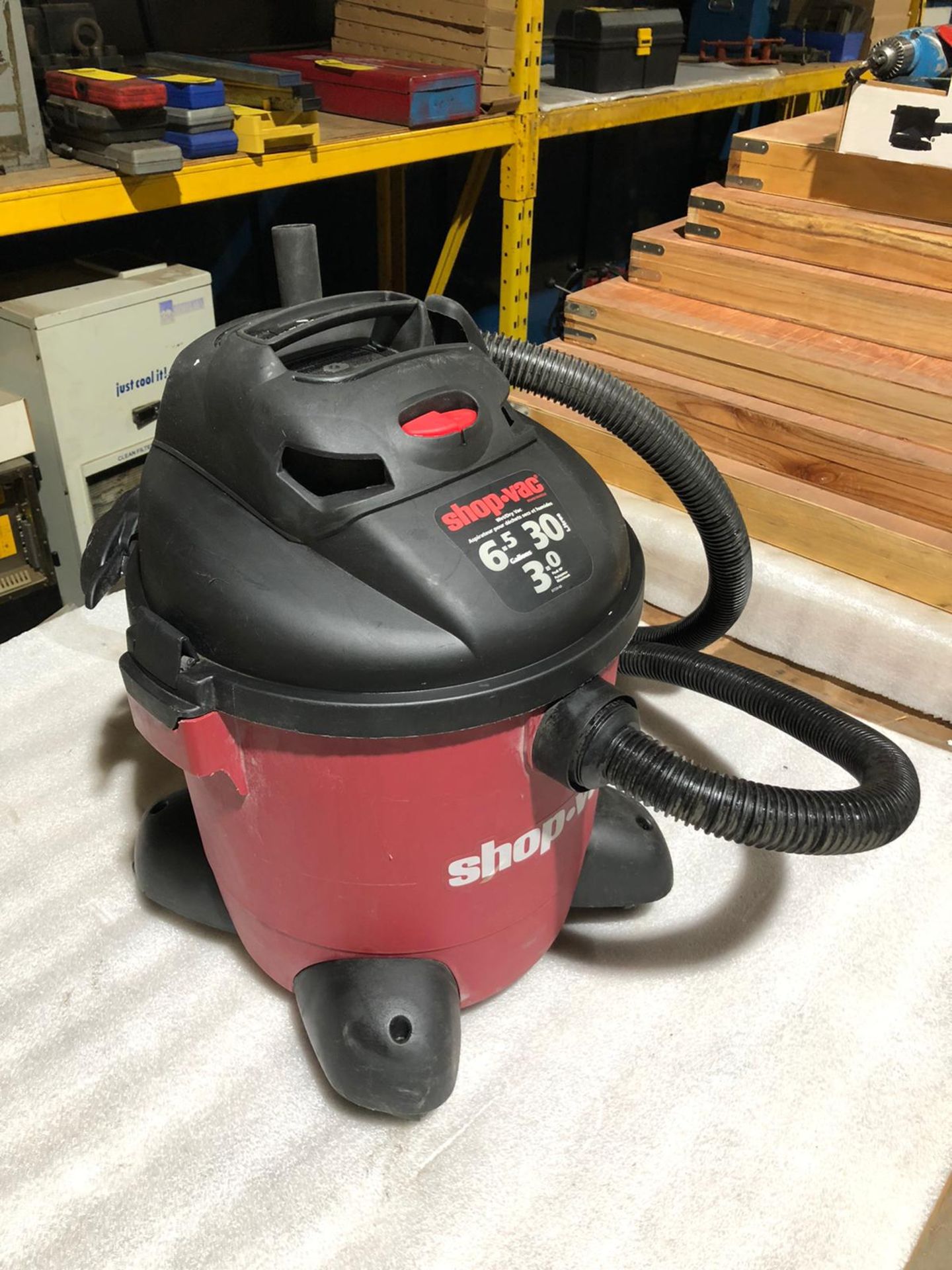 Shop Vac Unit - Shop Vacuum Industrial 6.5 gallon / 30 Litres 3HP *** FROM 5-STAR RIGGING