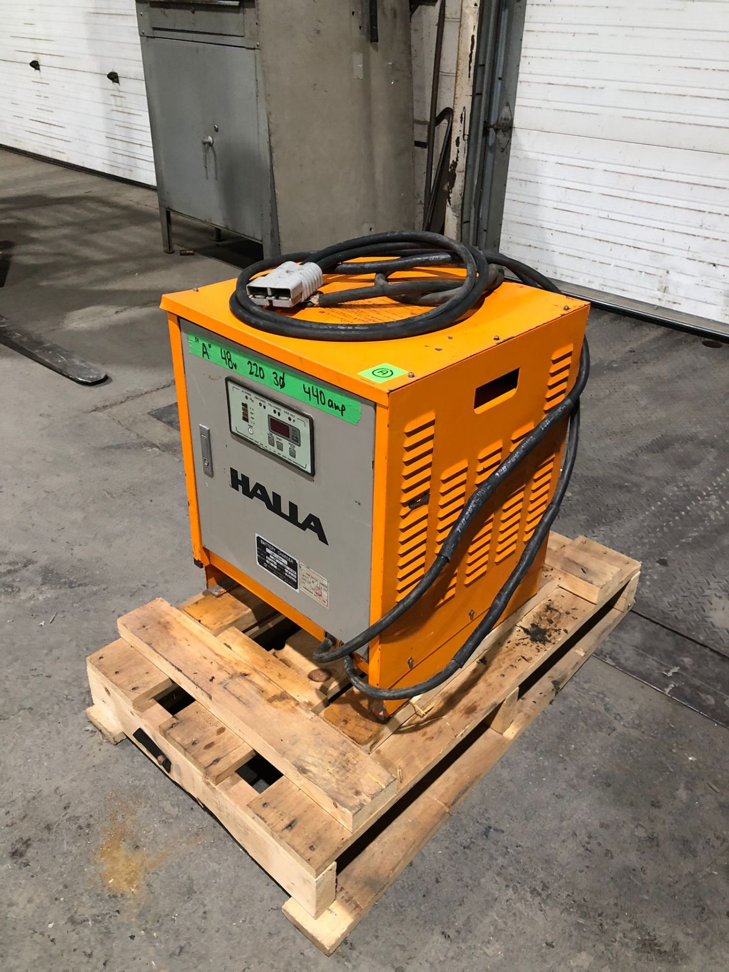 Halla Forklift Battery Charger 48V Unit - 440 amp - Image 2 of 2