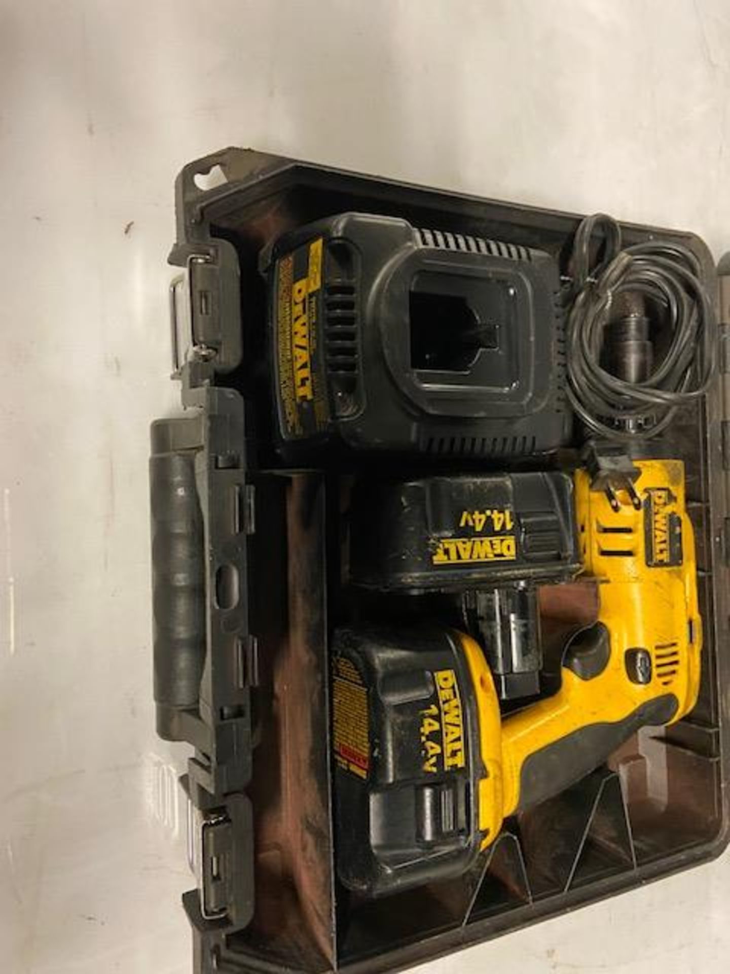 Dewalt Battery Powered Drill in case