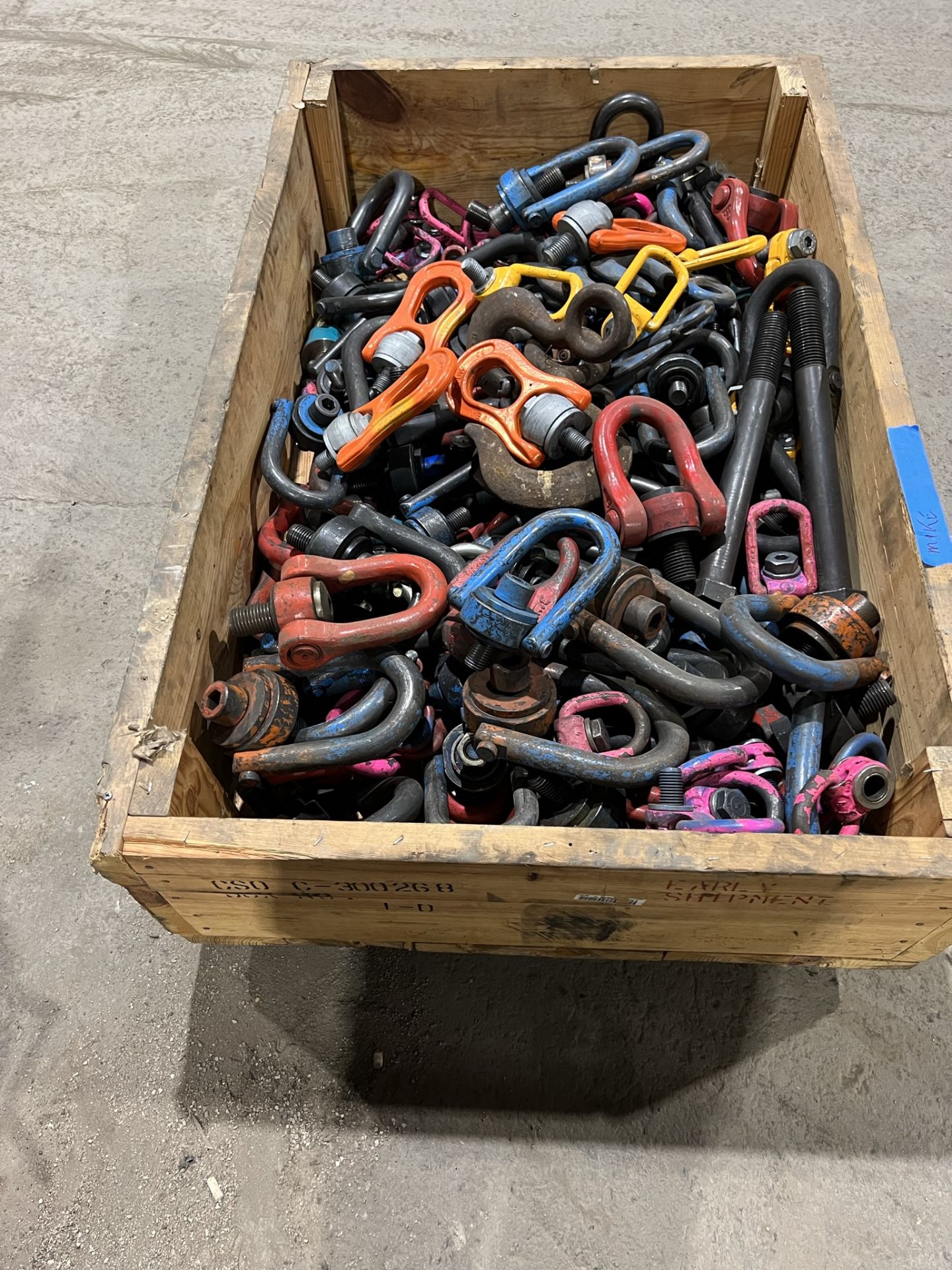 Large Lot of Swivel Hooks & Bolts *** FROM 5-STAR RIGGING - Image 2 of 2