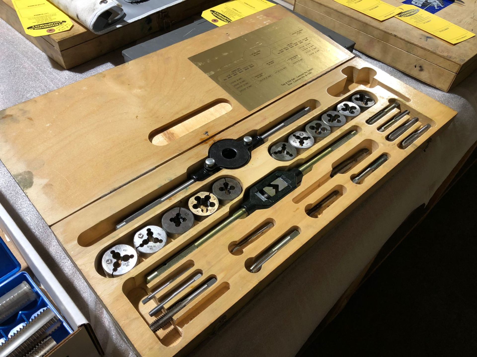 Lawson Tap & Die Set in Case