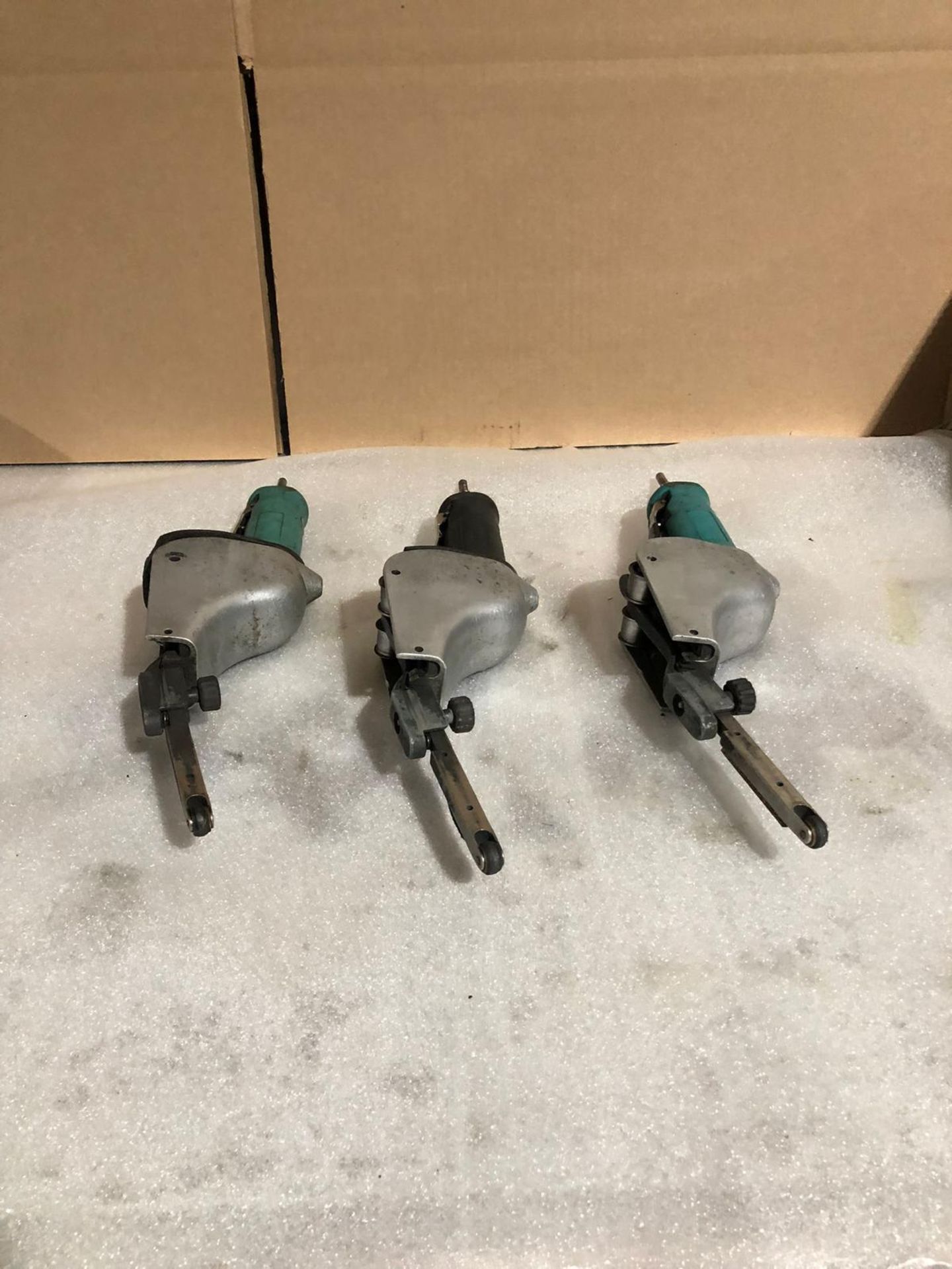 Lot of 3 (3 units) Pneumatic Handheld Sander Units - Image 2 of 3