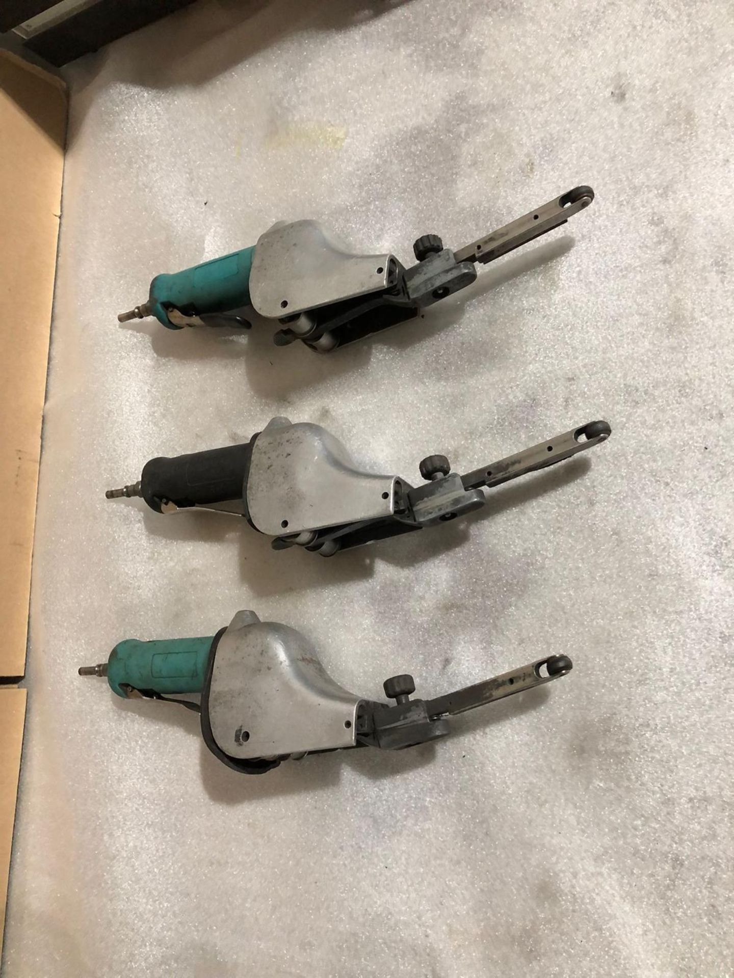 Lot of 3 (3 units) Pneumatic Handheld Sander Units