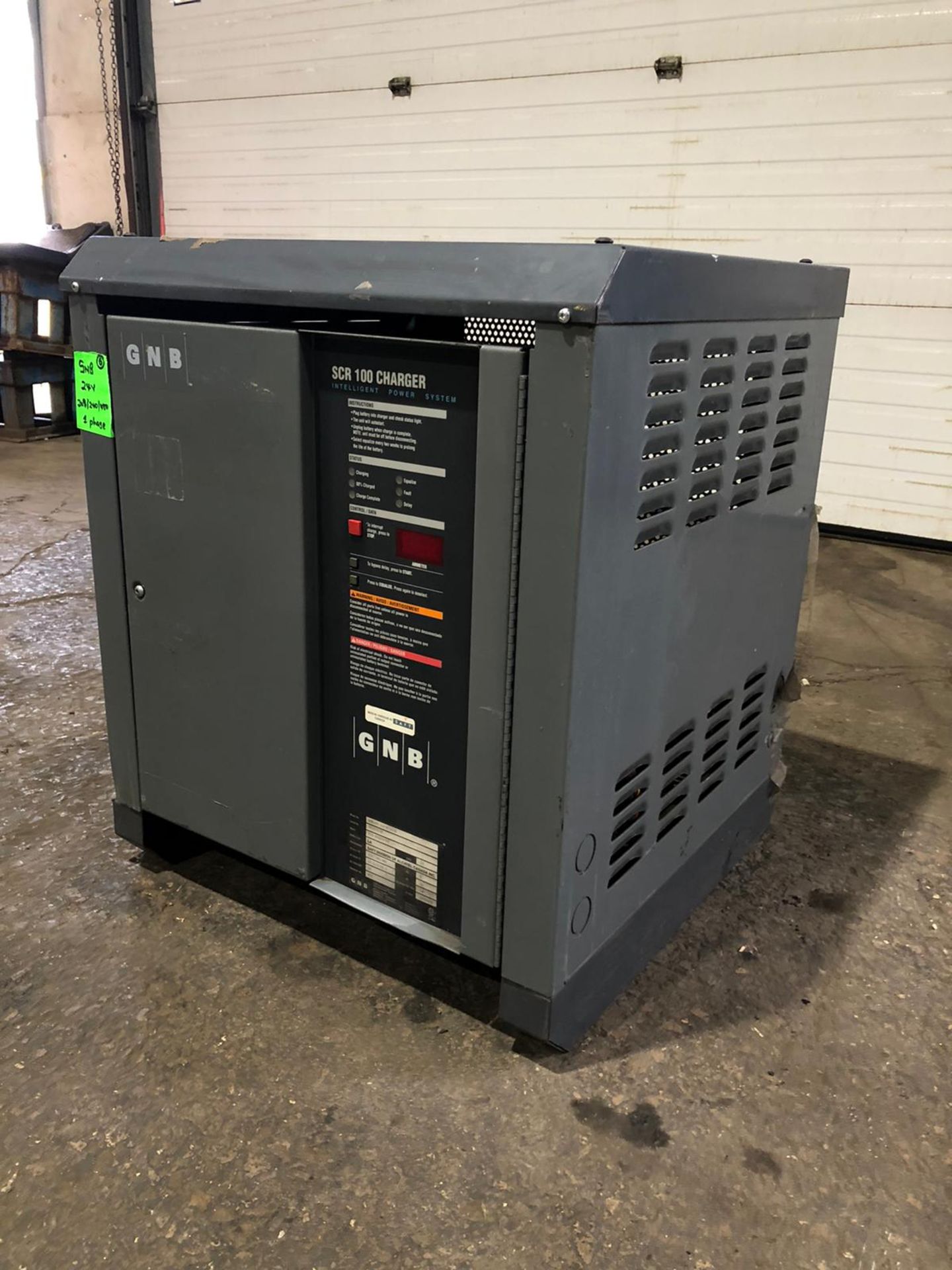 GNB Forklift Battery Charger 24V Unit - Image 2 of 2